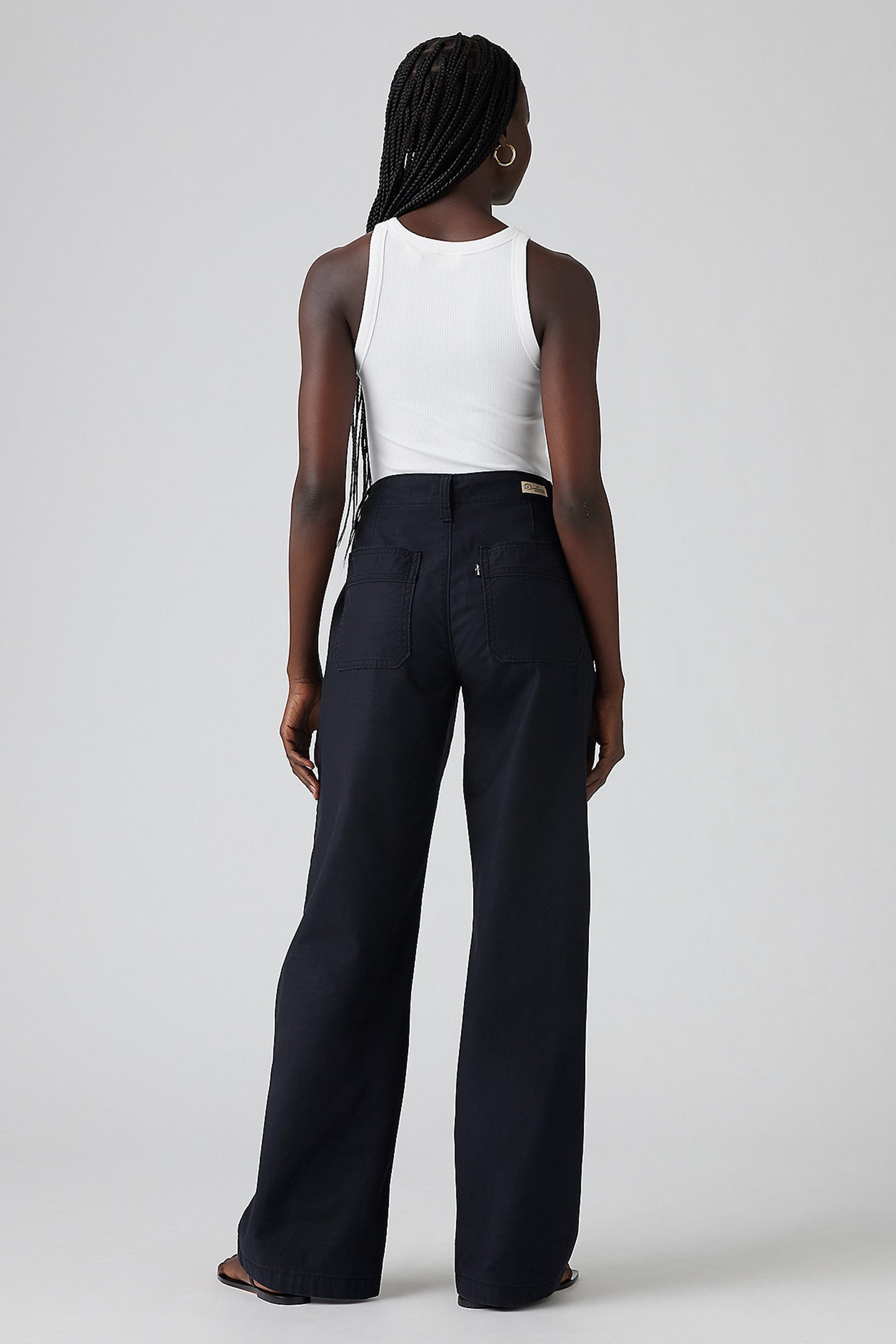 90s Straight Jeans Anthracite Night