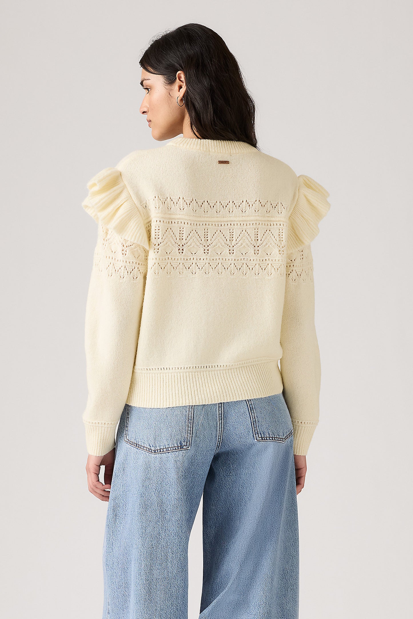 Shane Flutter Sleeve Pull-Over Tofu