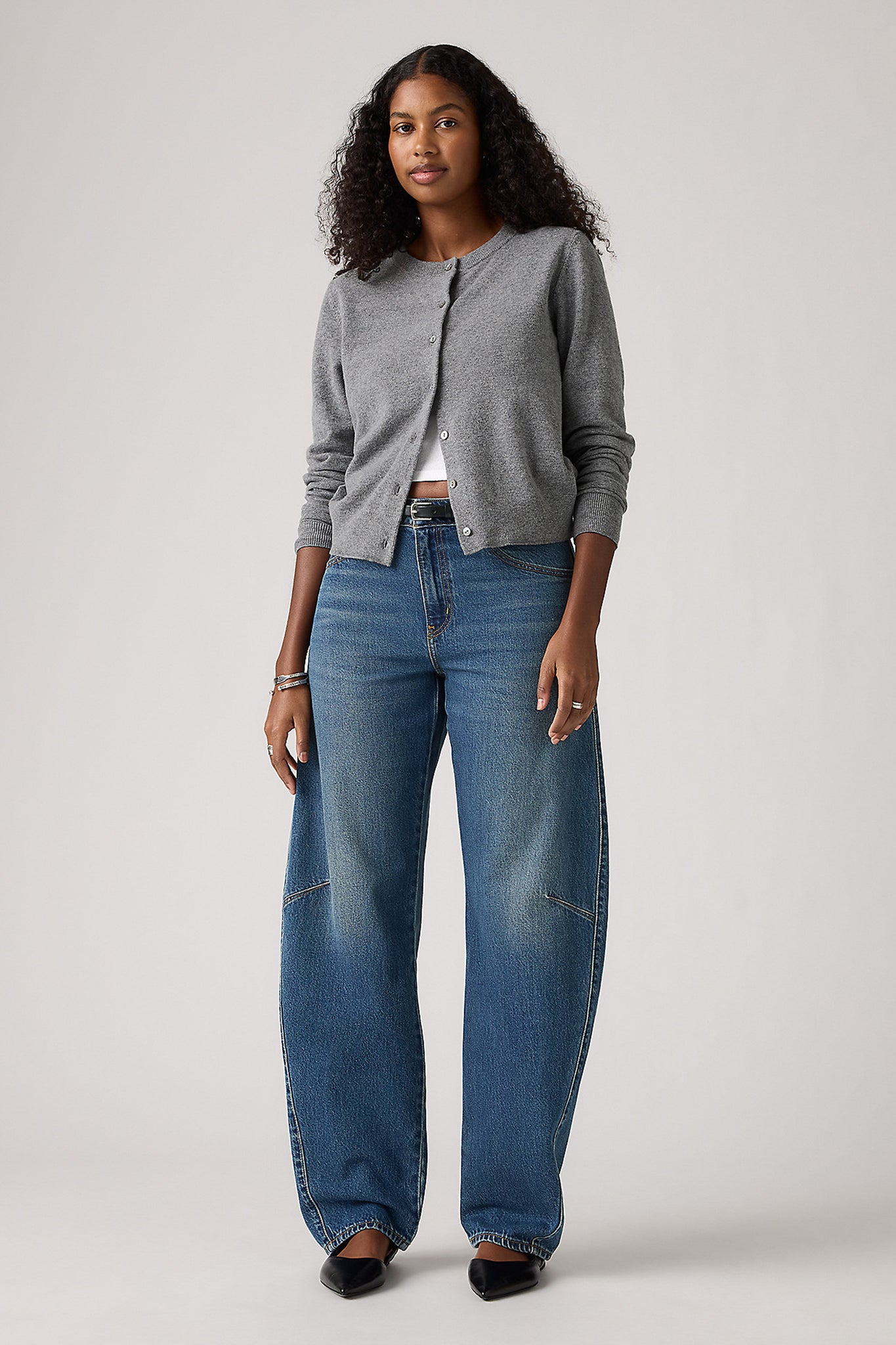 Baggy Dad Barrel Jeans Most Wanted Blue