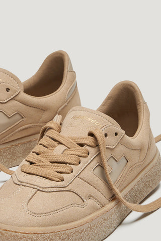 Burela Bold Sneakers Sand Suede