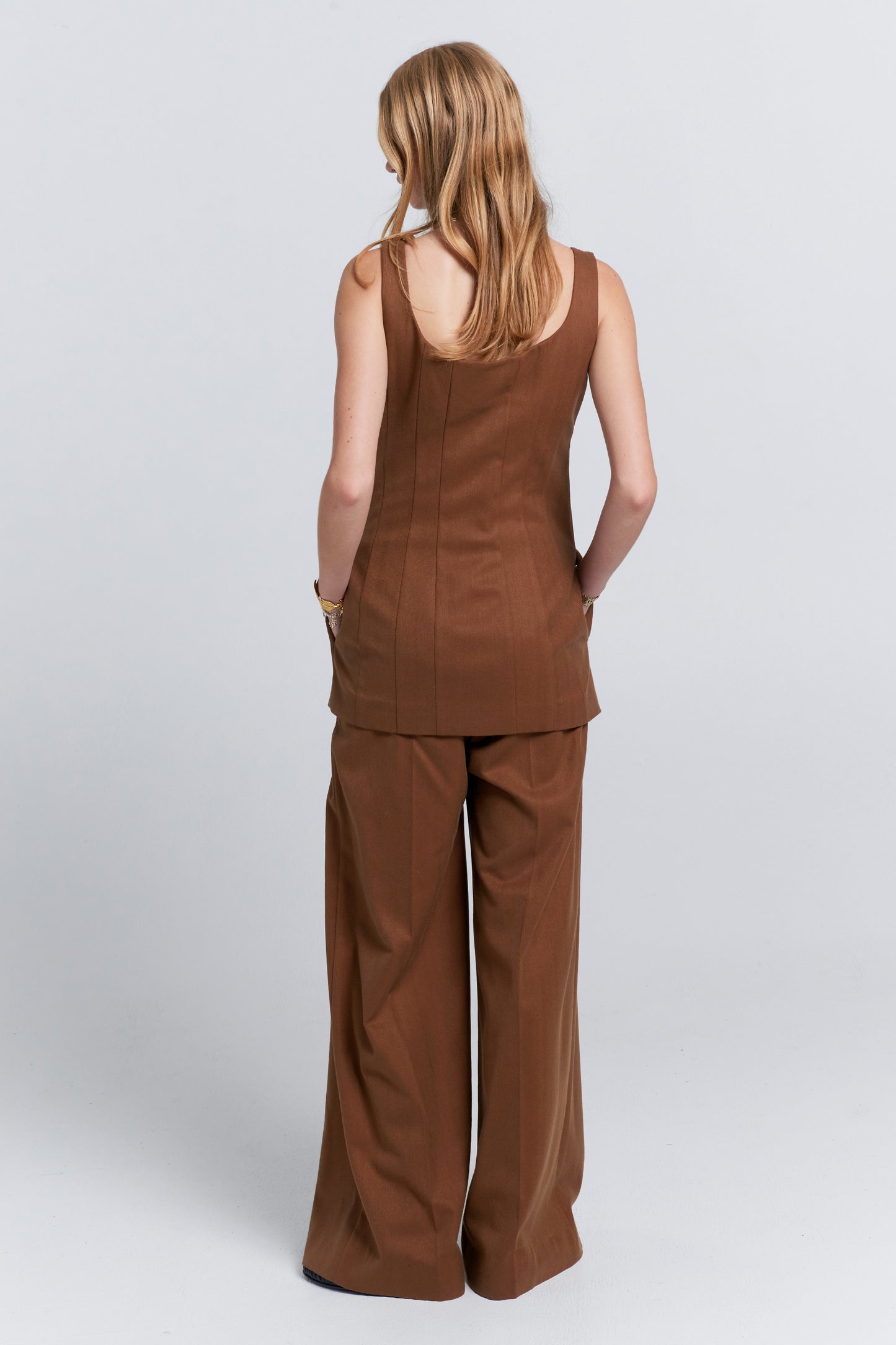 Memento Gilet Chestnut