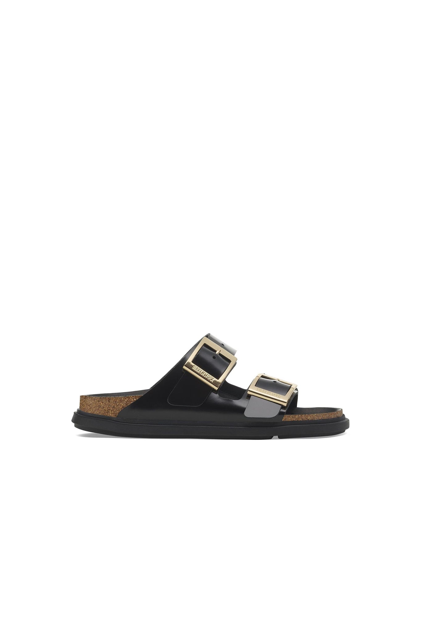 Arizona Droplet Buckle High Shine Regular Fit Black