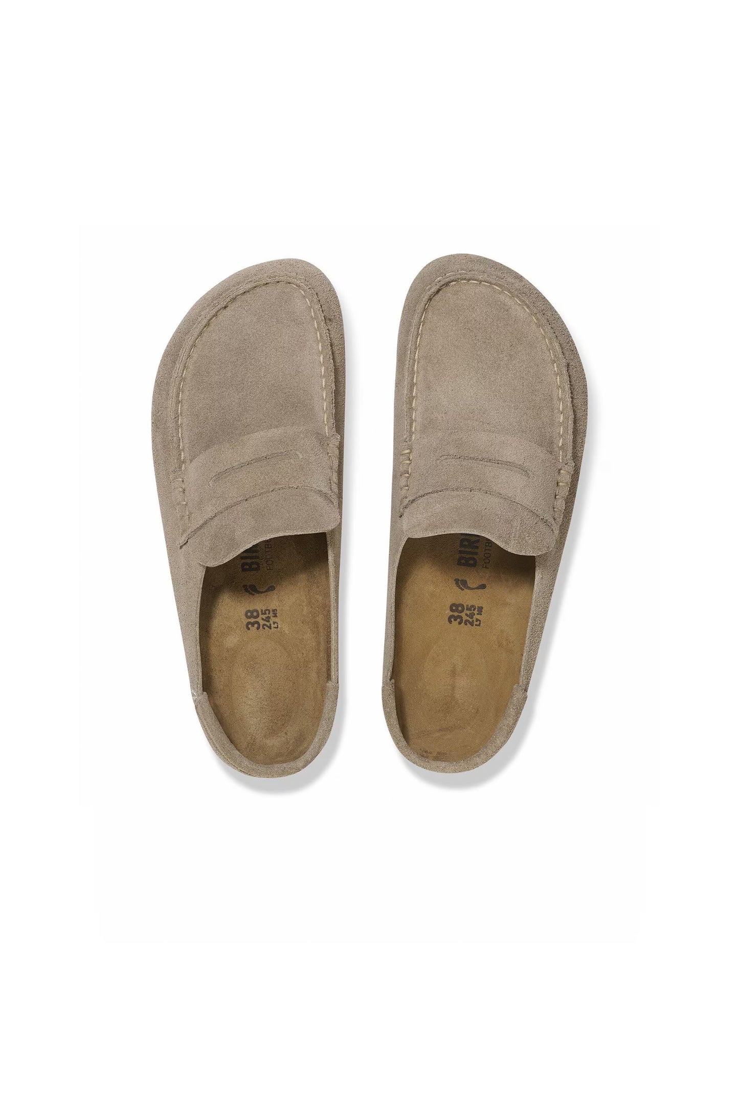 Naples Wrapped Suede Regular Fit Taupe