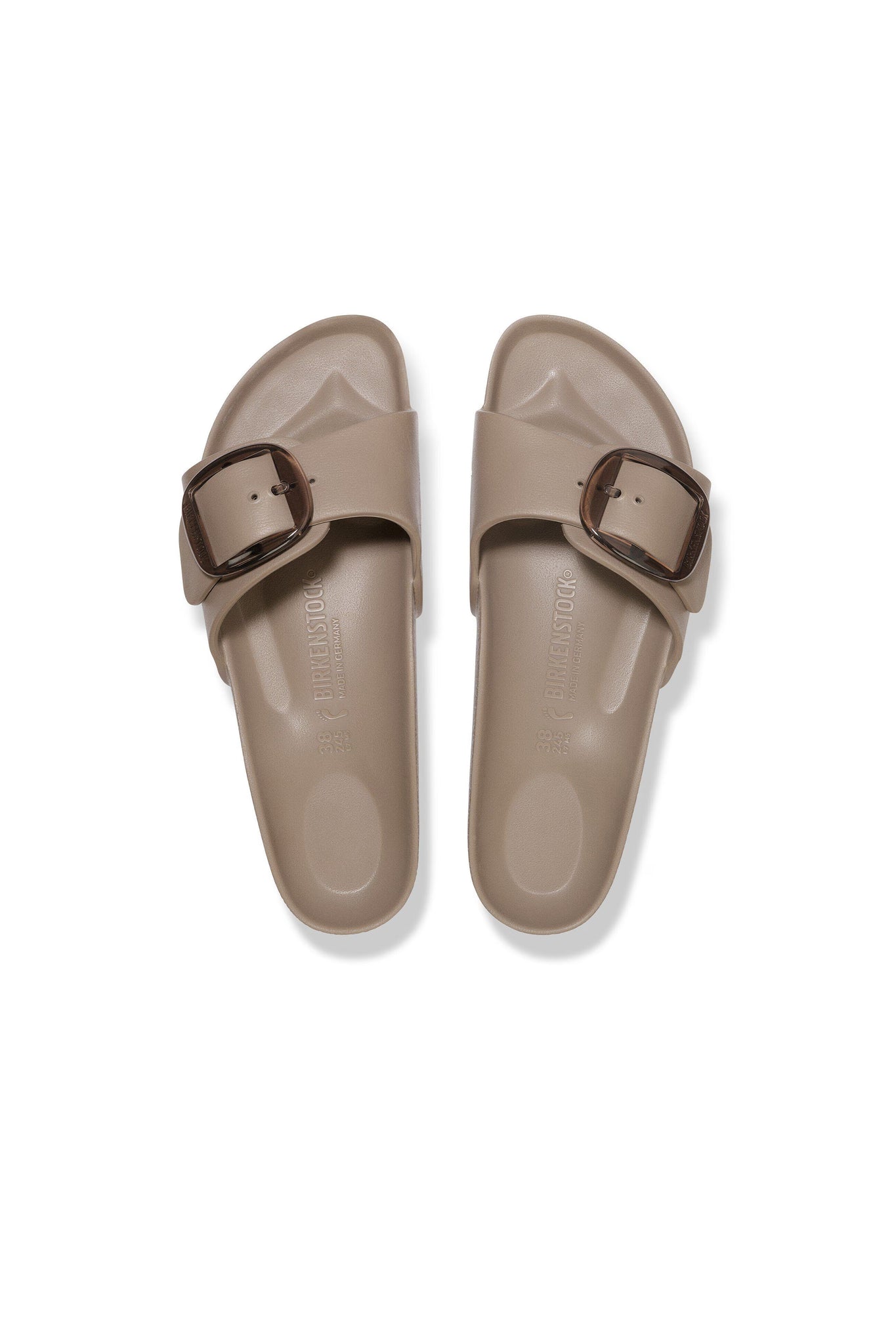 Madrid Big Buckle EVA Narrow Fit Grey Taupe