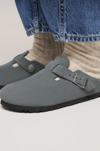 Boston SFB Suede Regular Fit Basalt Grey