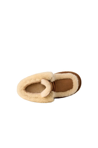 Esmee Lace Up Chestnut
