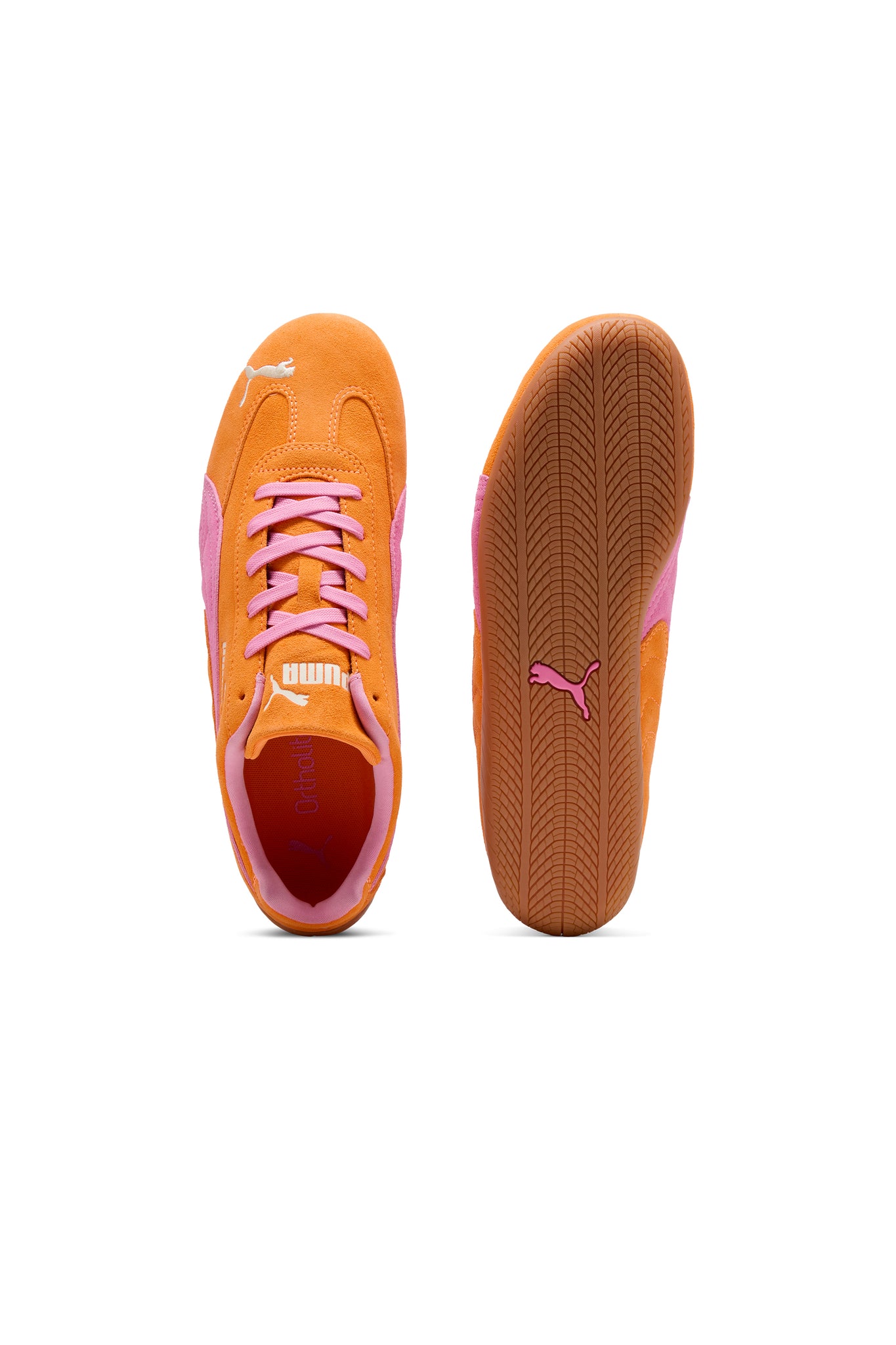 Speedcat OG Shoes Orange Glo/Poised Pink