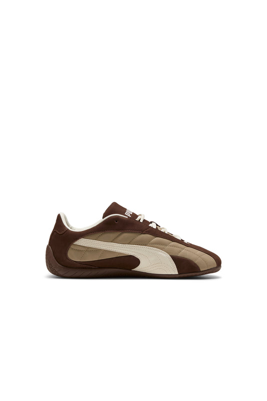 Speedcat Plus Quilted Espresso Brown/Warm White