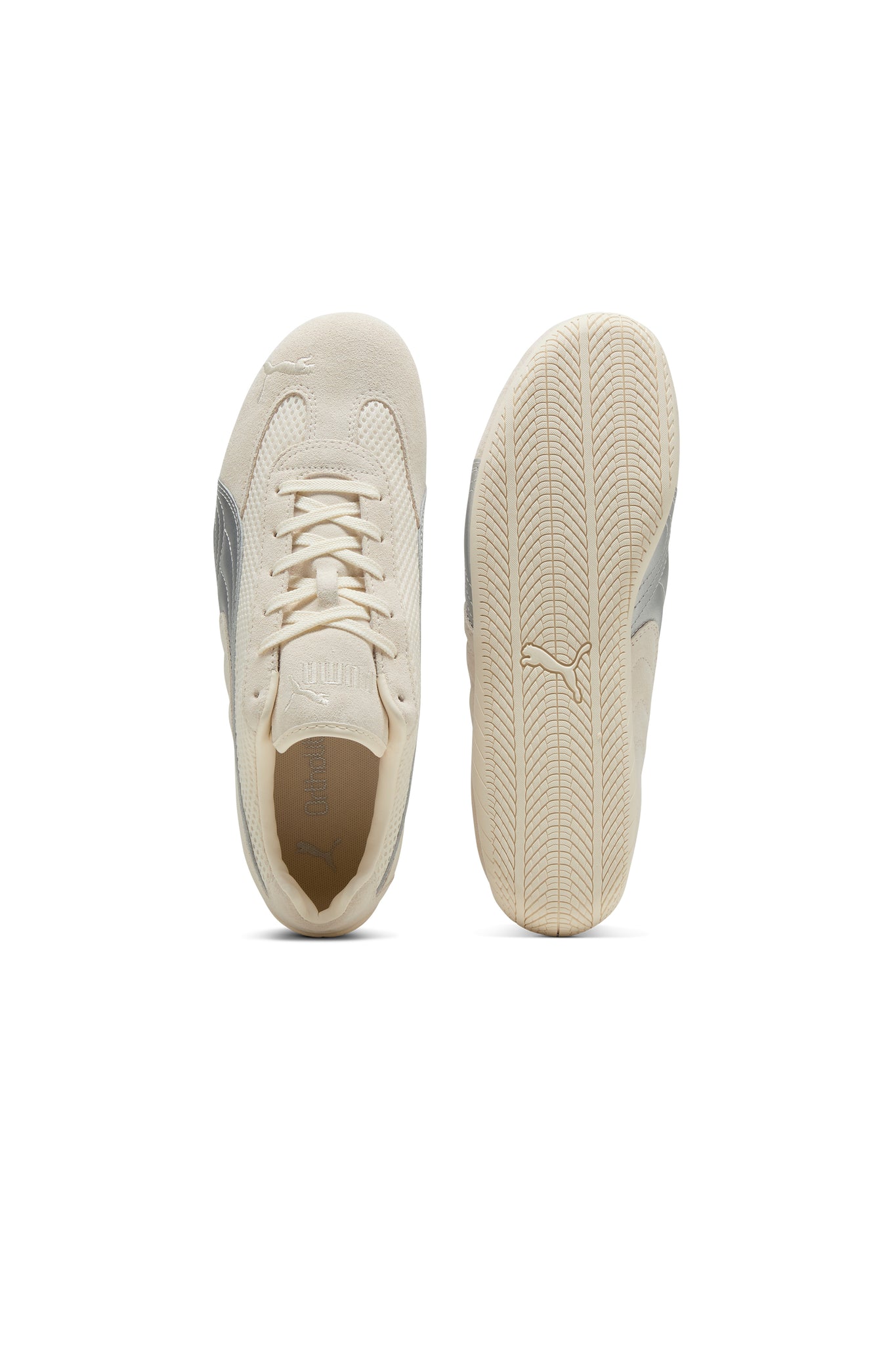 Speedcat Premium Frosted Ivory/Matte Silver