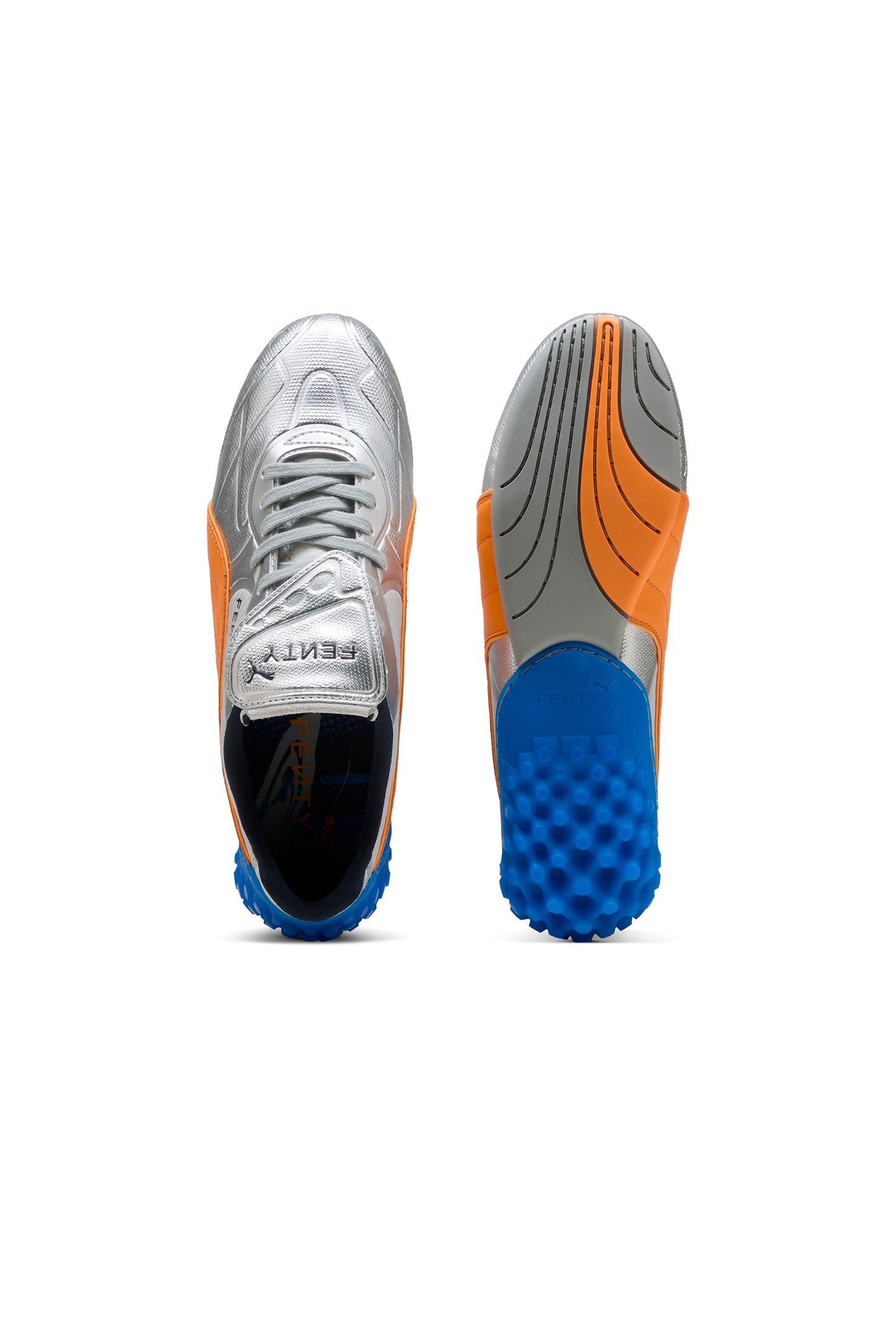 Avanti LS-X Sneakers Silver/Rickie Orange