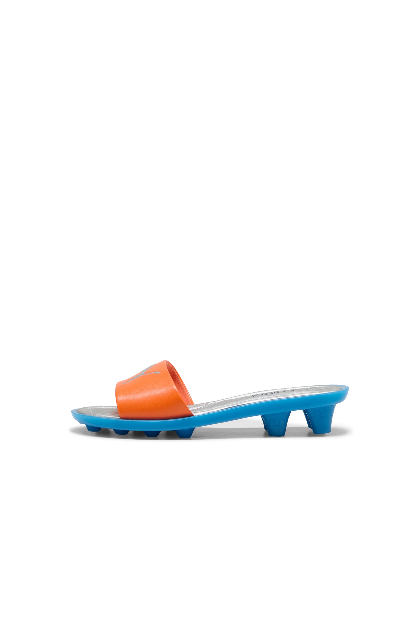 Chic Slides Rickie Orange/Racing Blue