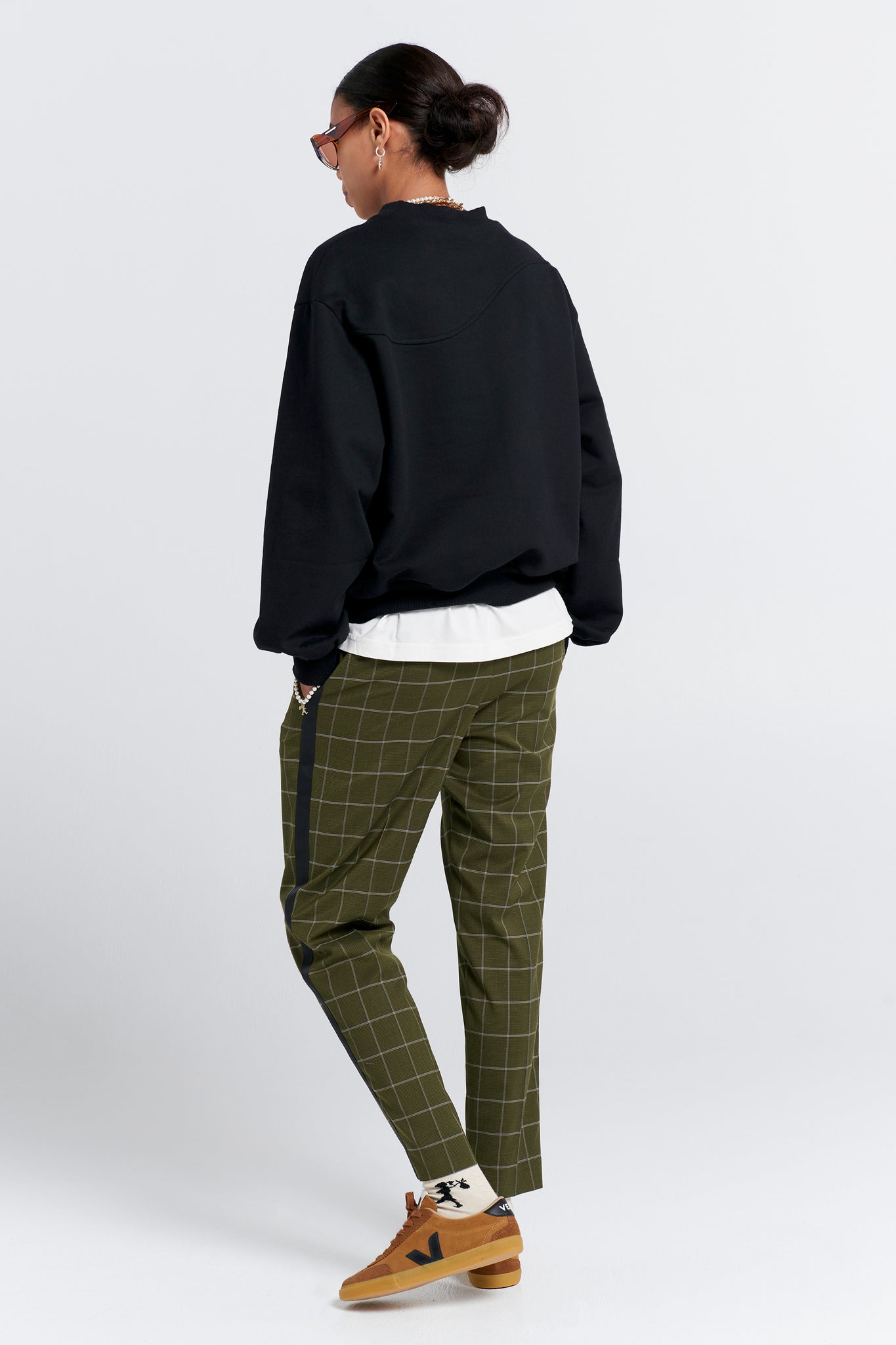 Promenade Trousers Khaki Green