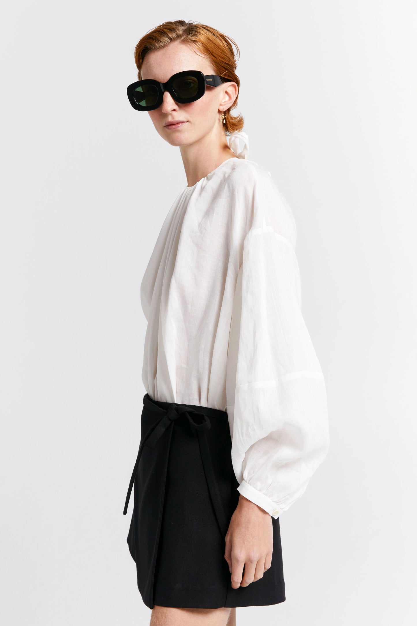 Cherished Wrap Skort Black