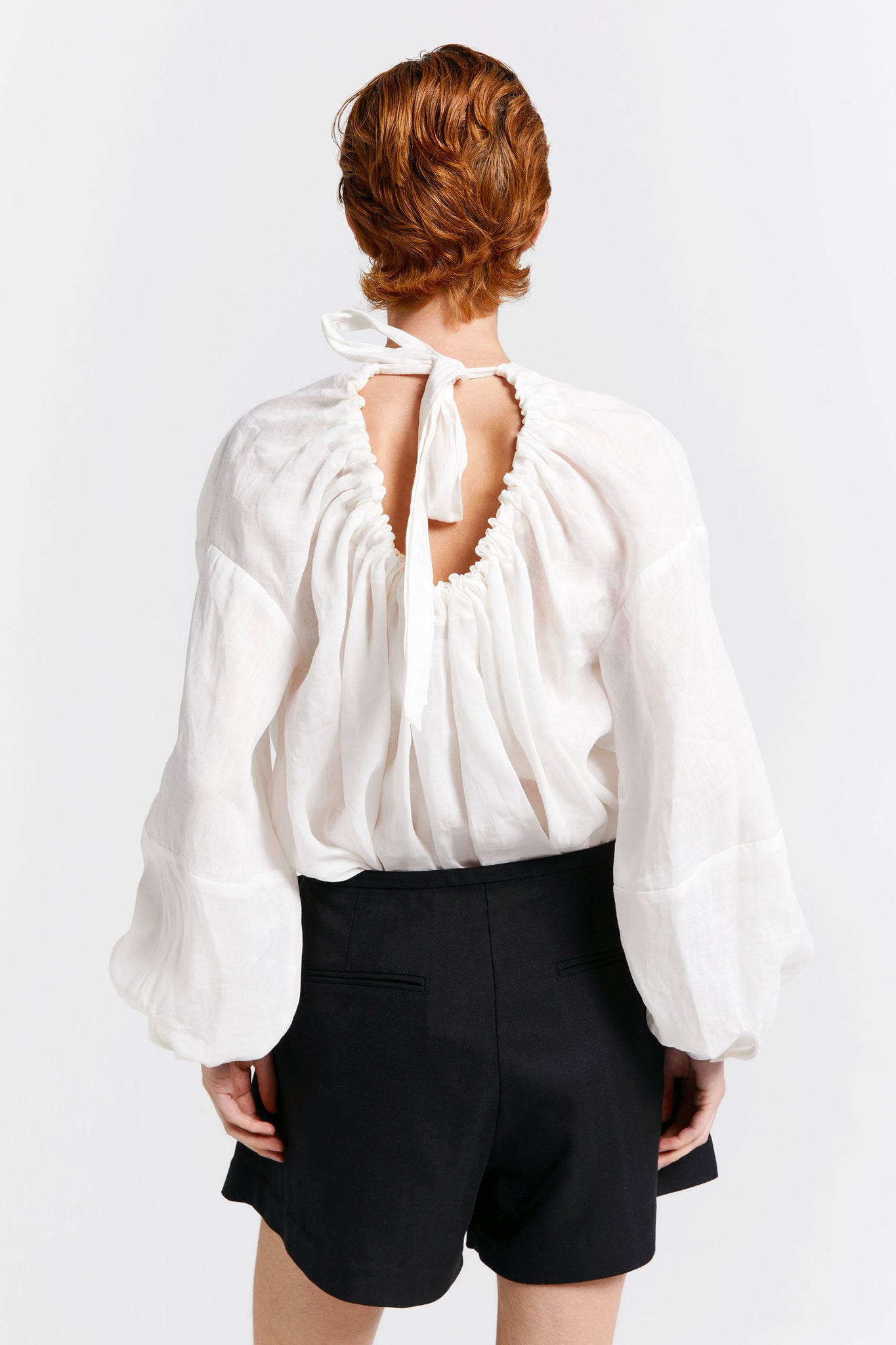 Cherished Wrap Skort Black