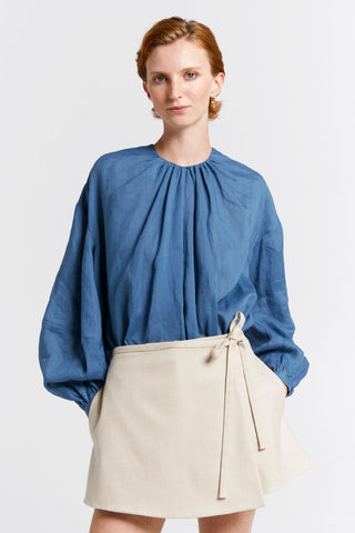 Cherished Wrap Skort Natural