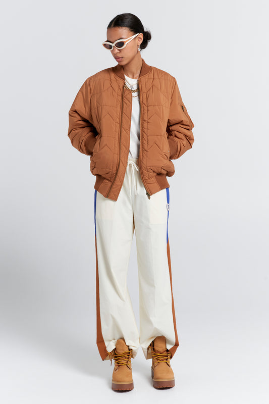 Walker Track Pants Cream Multi