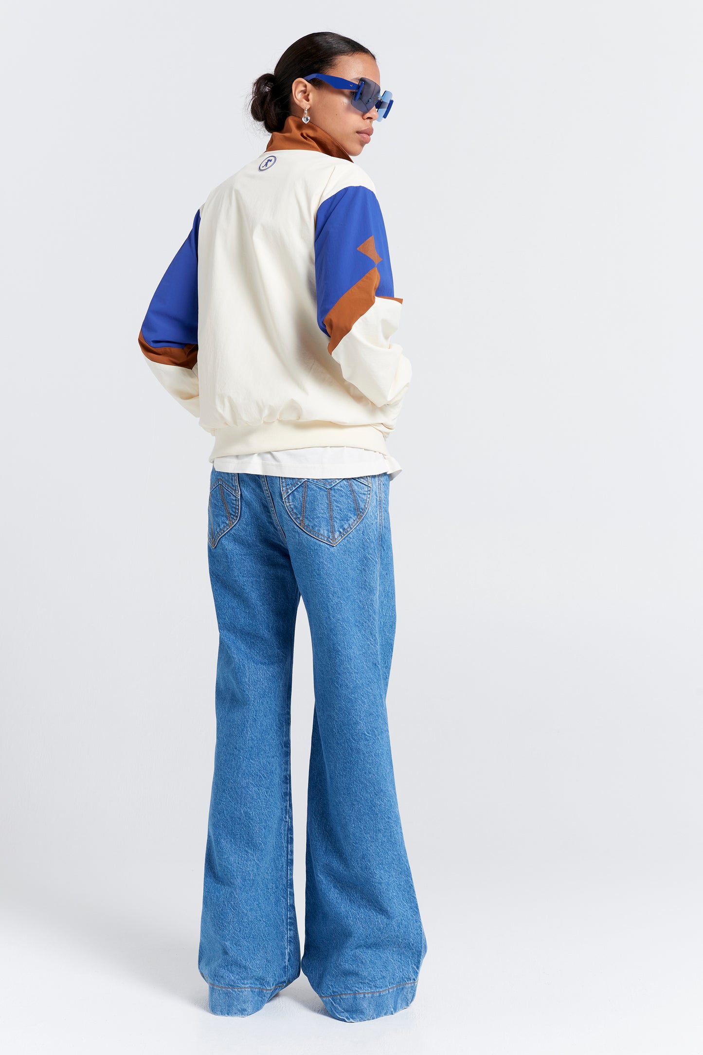 Walker Track Jacket Cream Multi