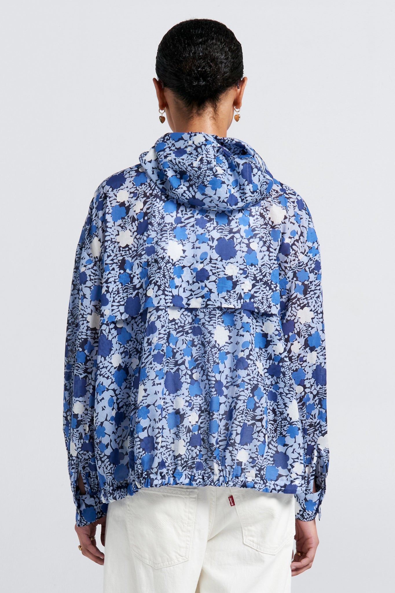 Perfect Day Beach Hoodie Blue Multi