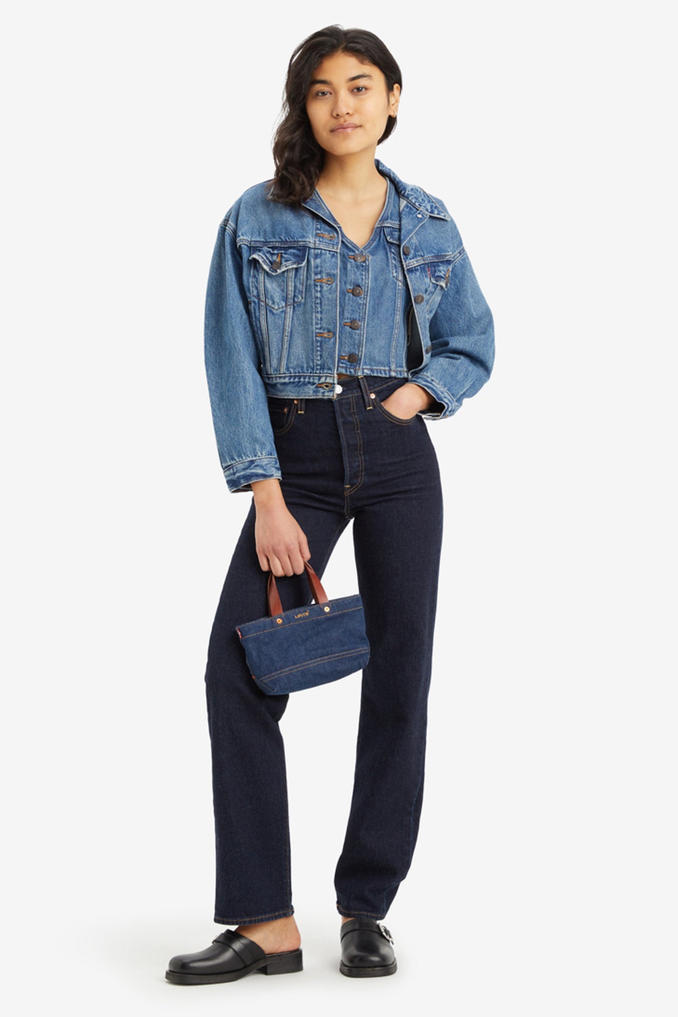 Ribcage Full-Length Jeans Small Course Blue