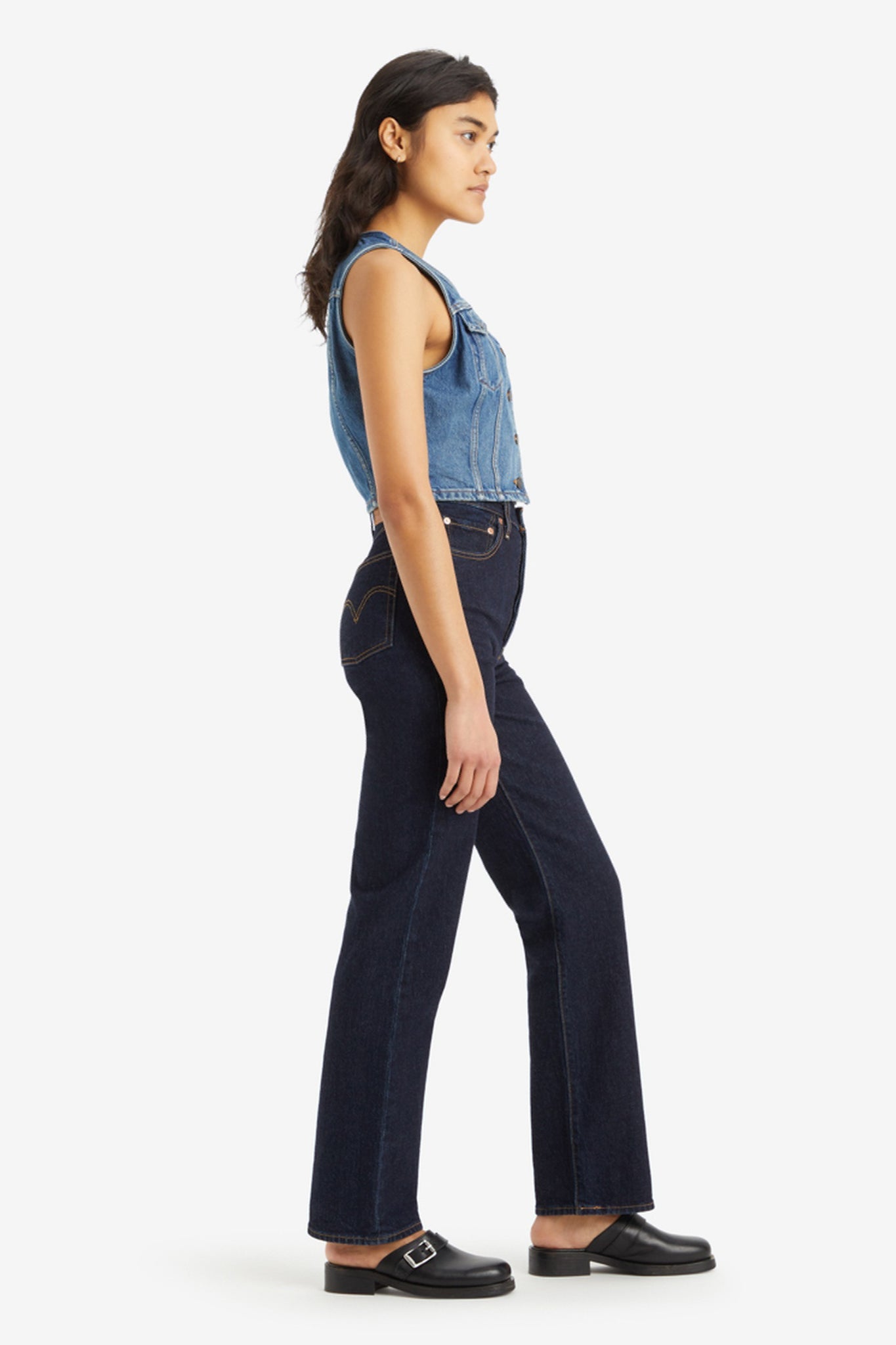 Ribcage Full-Length Jeans Small Course Blue