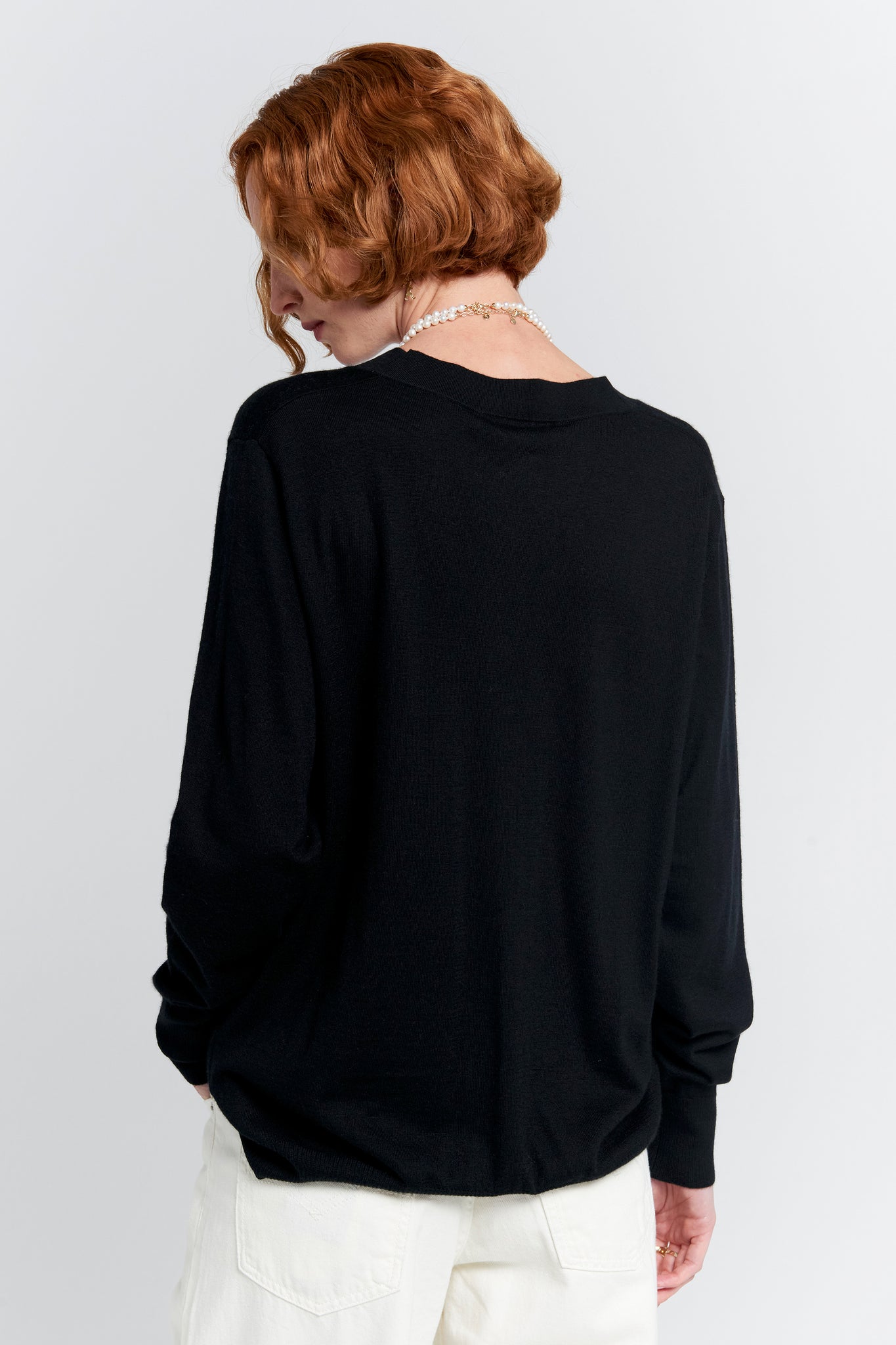 Daisy Cashmere Cardigan Black