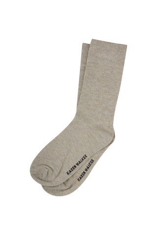 Glitter Socks 2 Pack Natural Silver/Black Silver