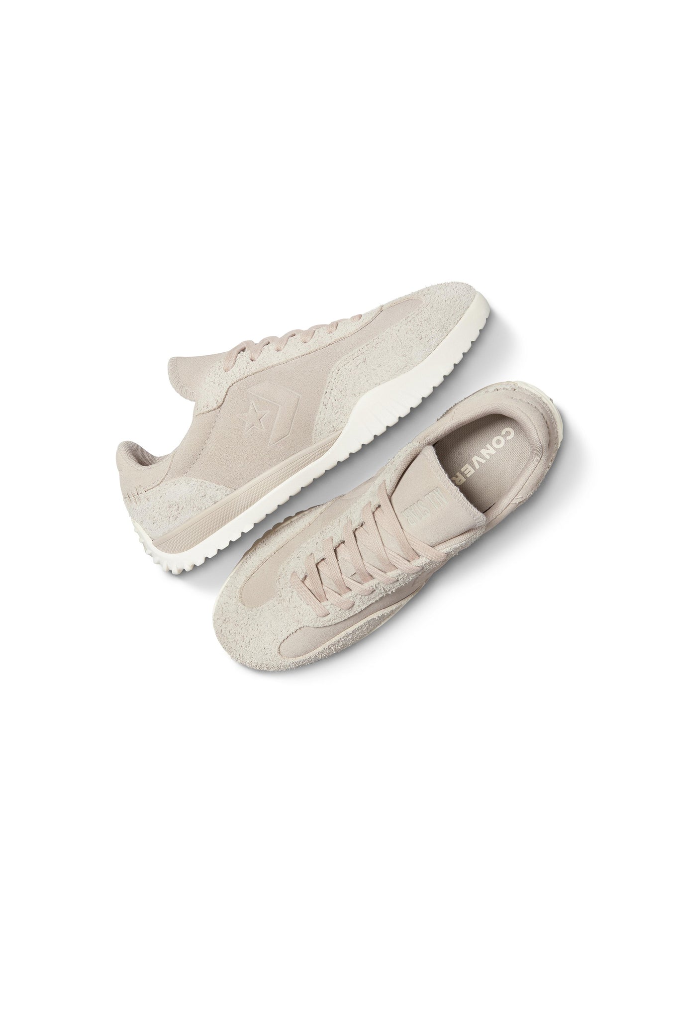 Run Star Trainer Colorful Suede Low Top Papyrus