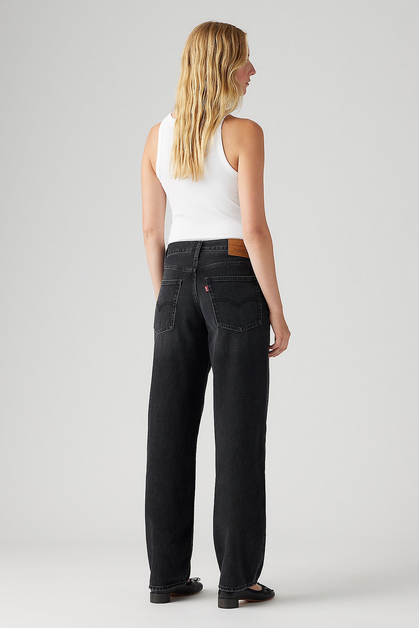 Baggy Dad Jeans Shrink Up