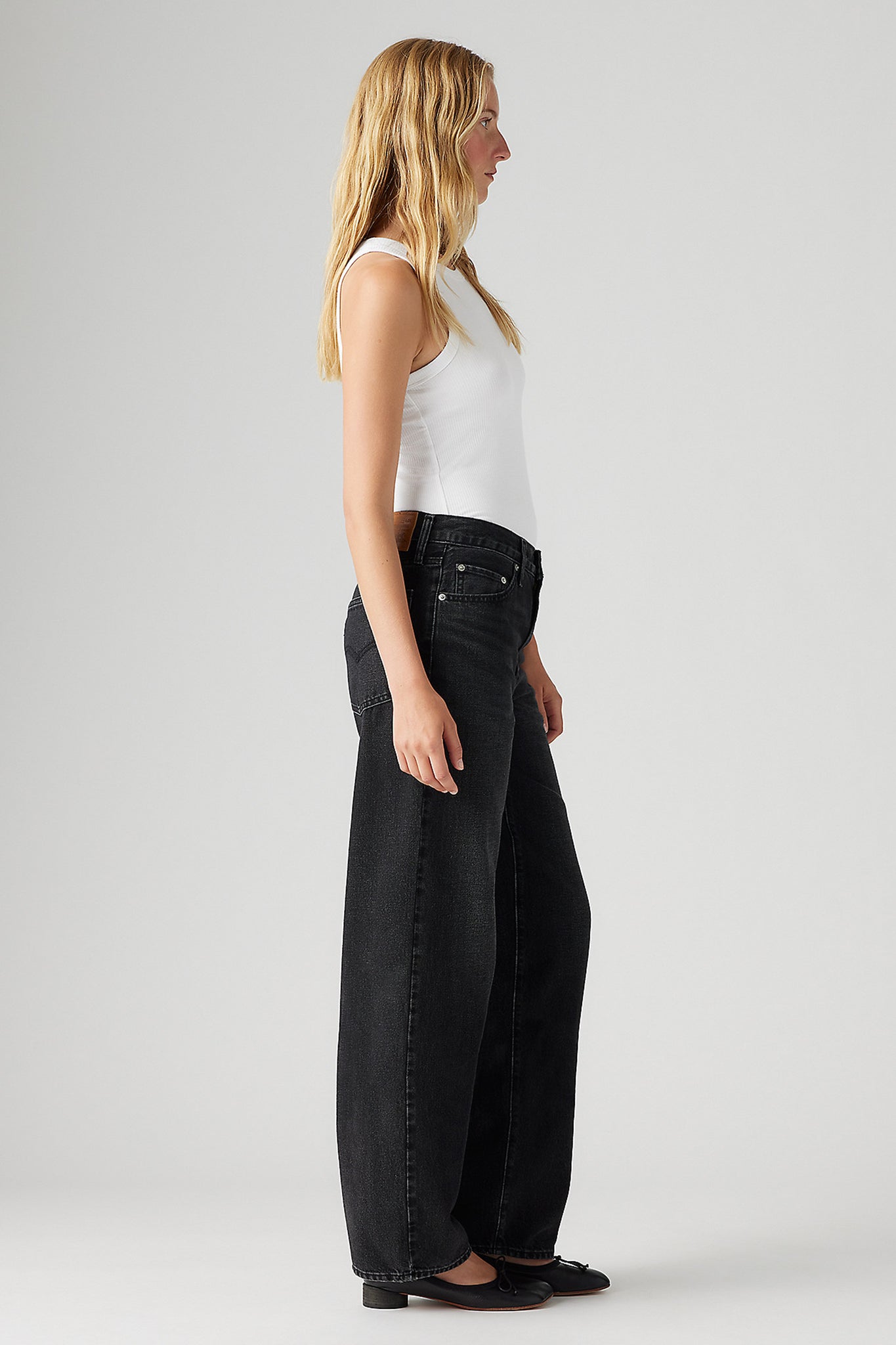 Baggy Dad Jeans Shrink Up