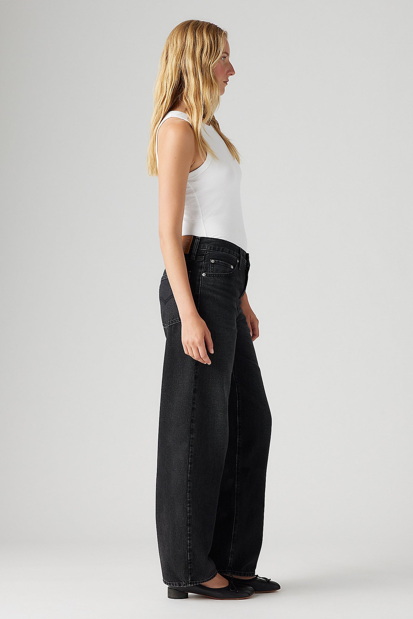 Baggy Dad Jeans Shrink Up