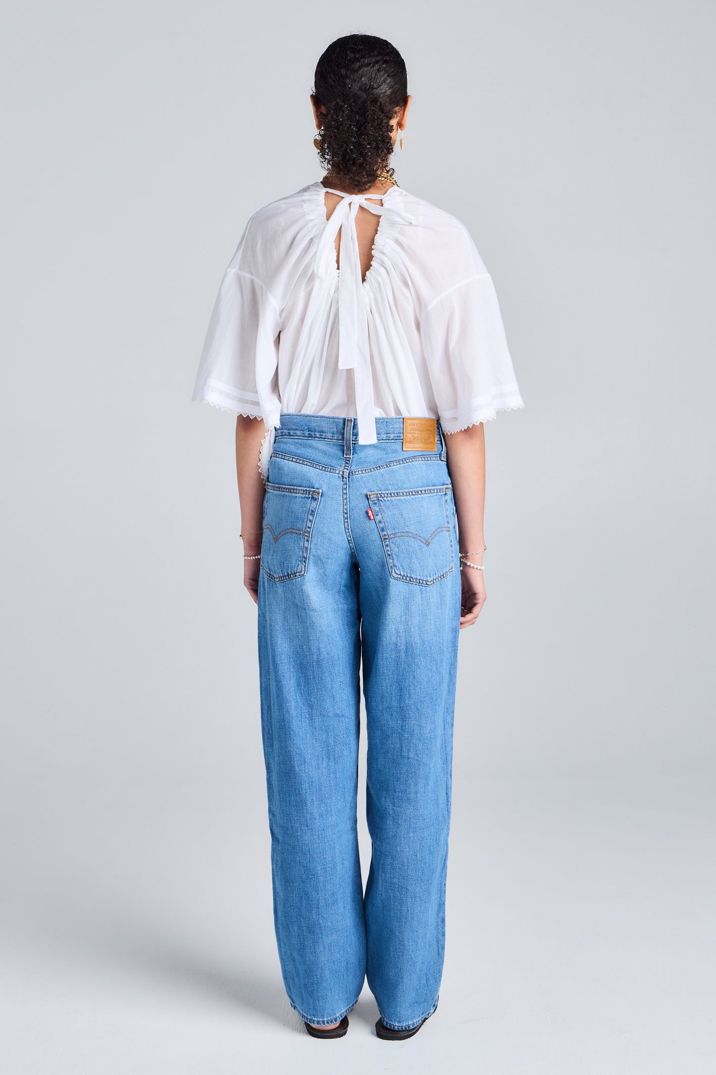 Baggy Dad Jeans Heavy Check