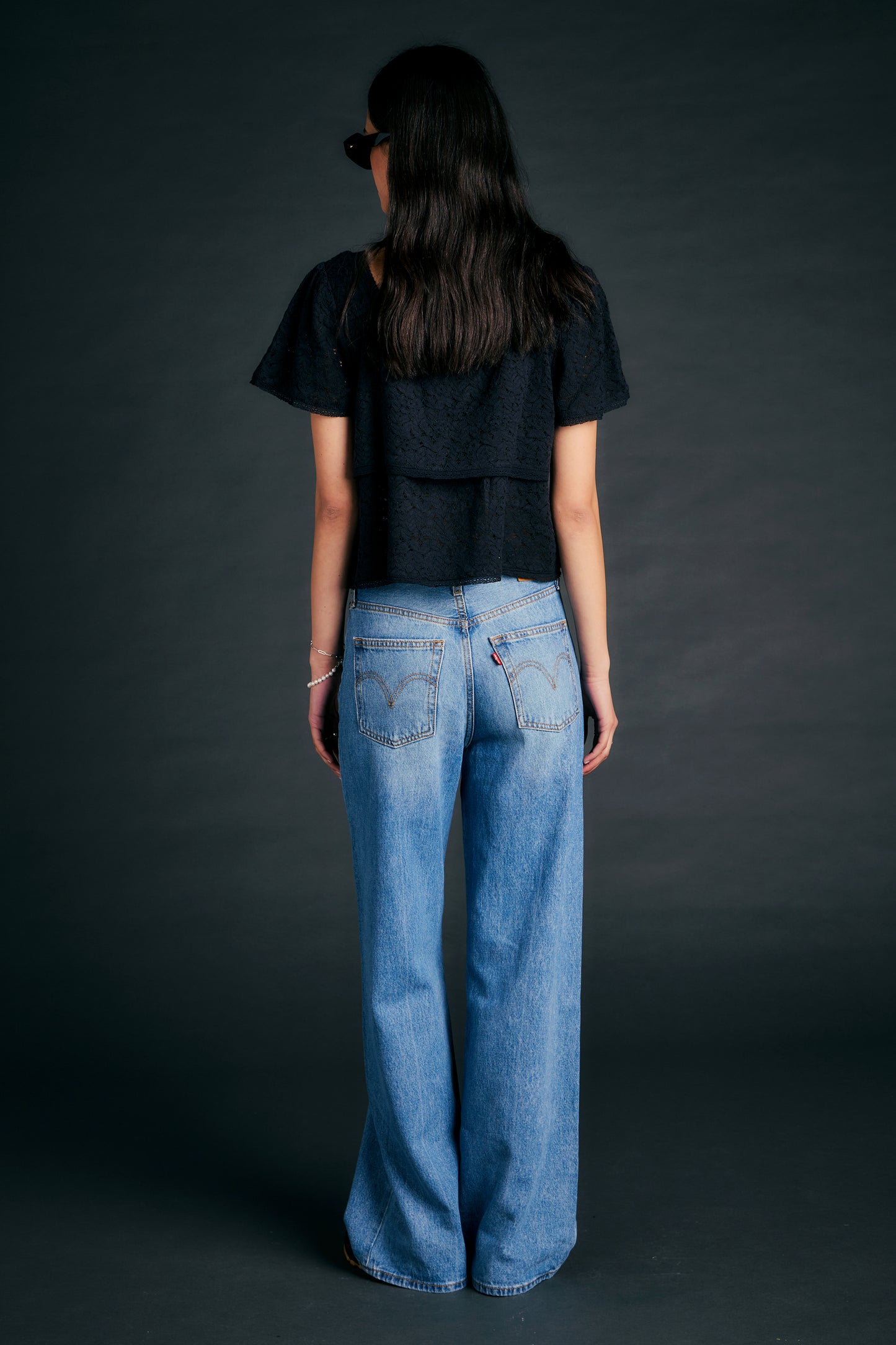 Ribcage Wide Leg Jeans Not the Same
