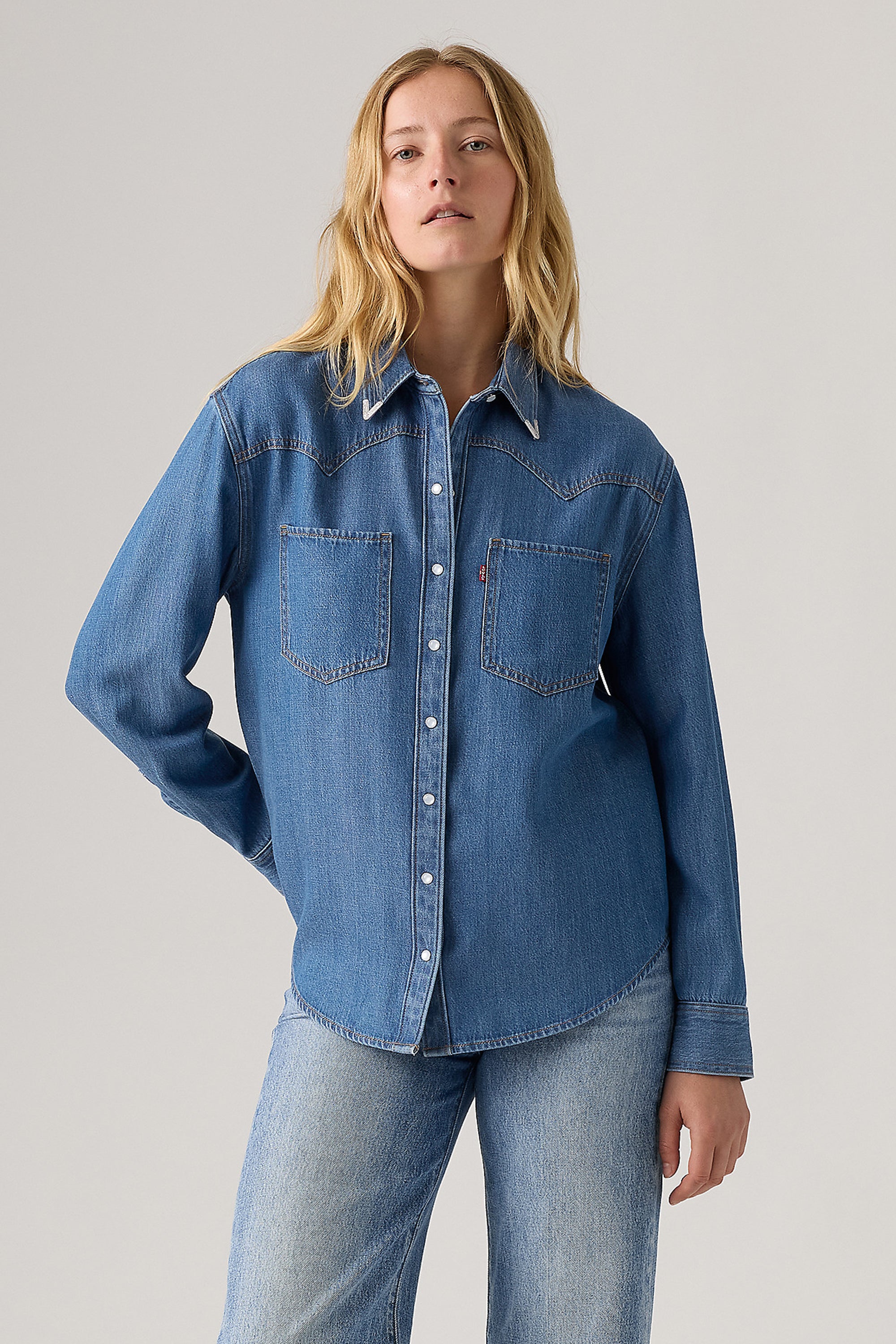 TEER Teodora Metal Tipped Western Shirt Going Steady Tipped