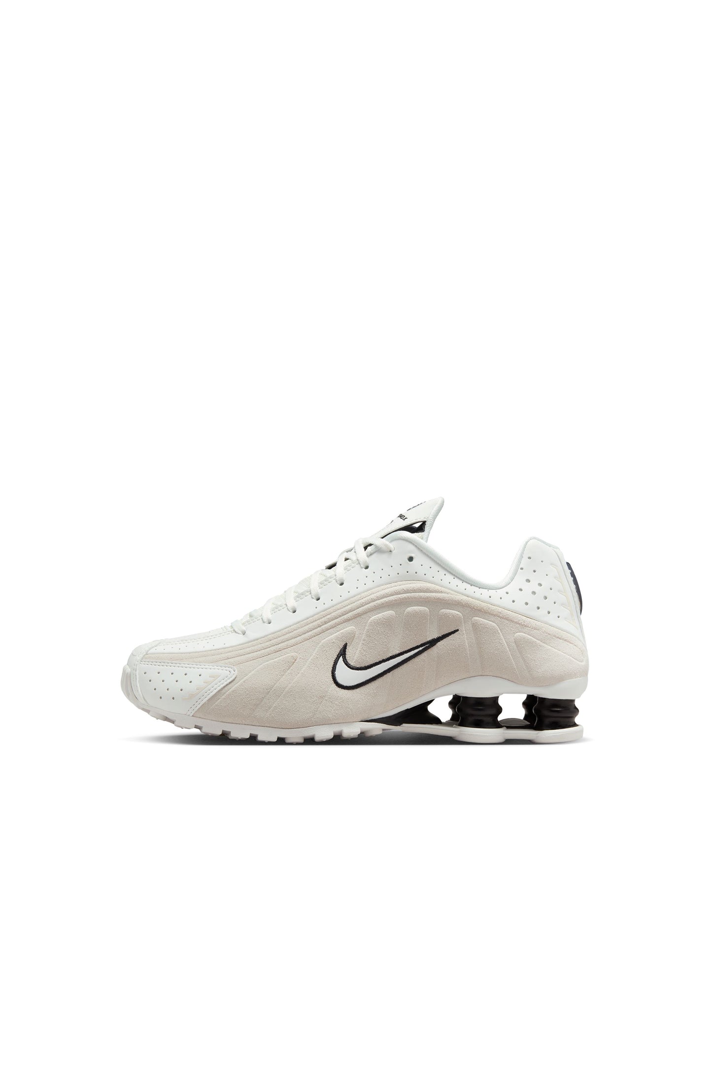 Shox R4 Shoes Summit White/Black/Orewood Brown