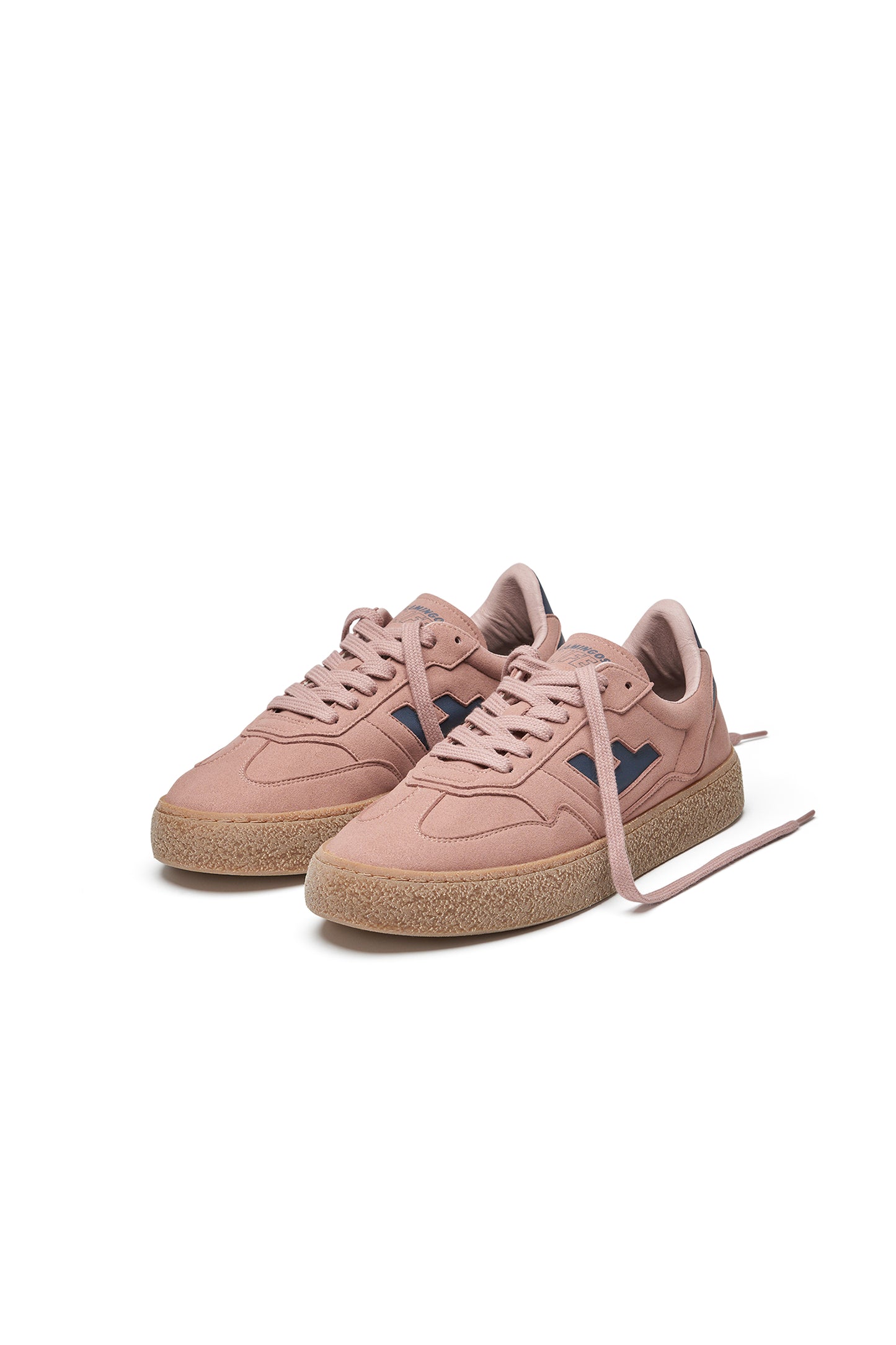 Burela Bold Sneakers Blush Suede