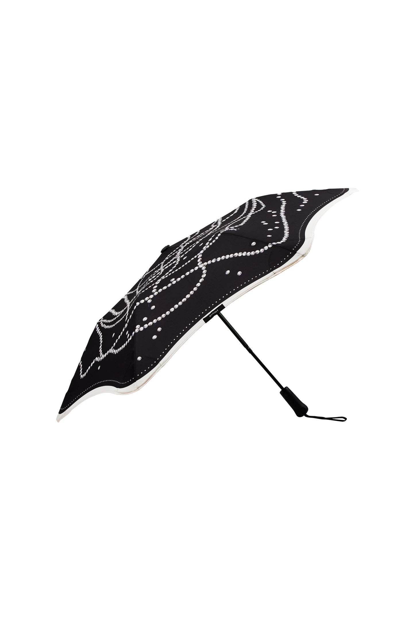 Metro Runaway Pearls Umbrella Black