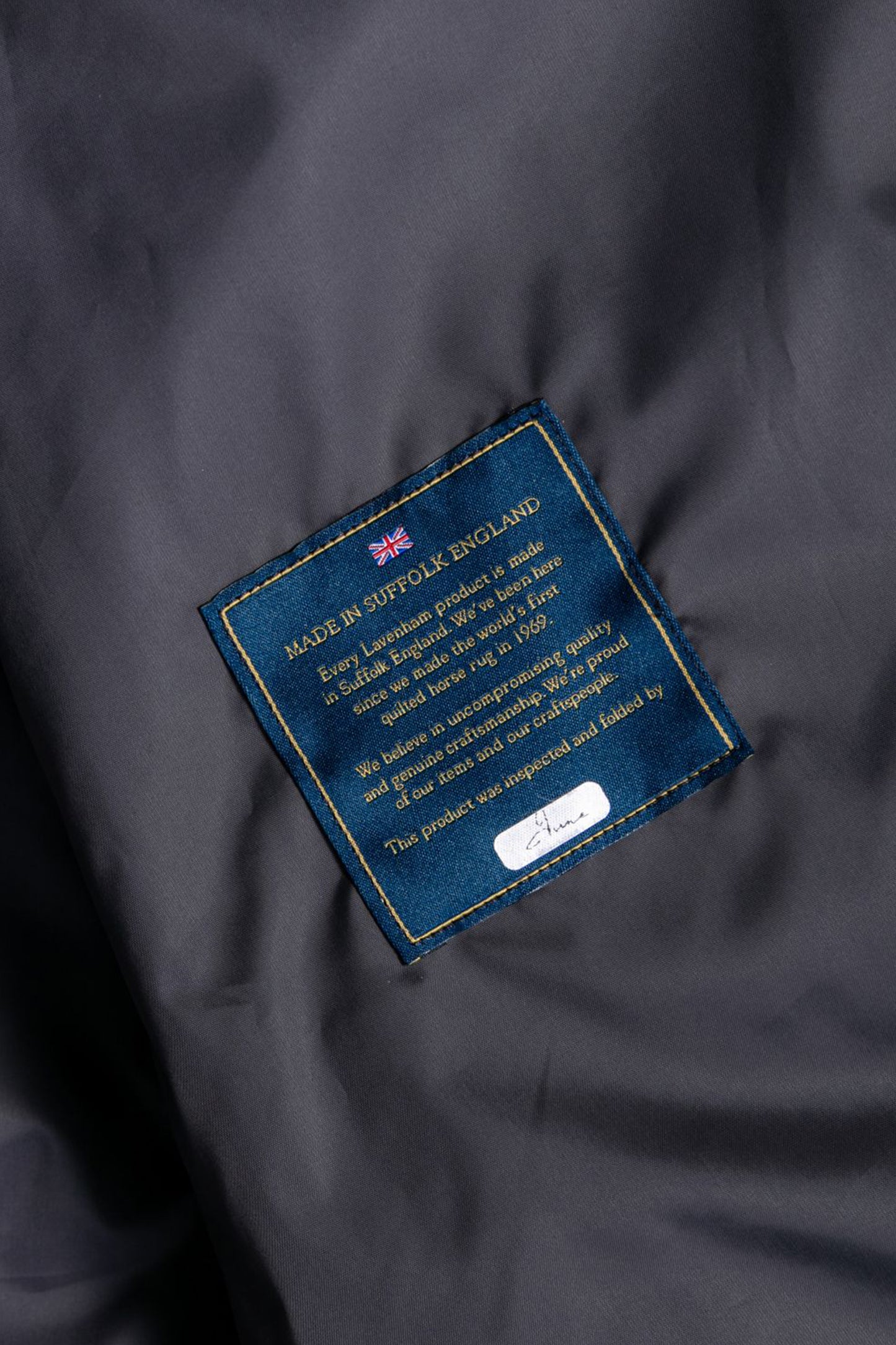 Contrast Cornard Jacket Suffolk Navy