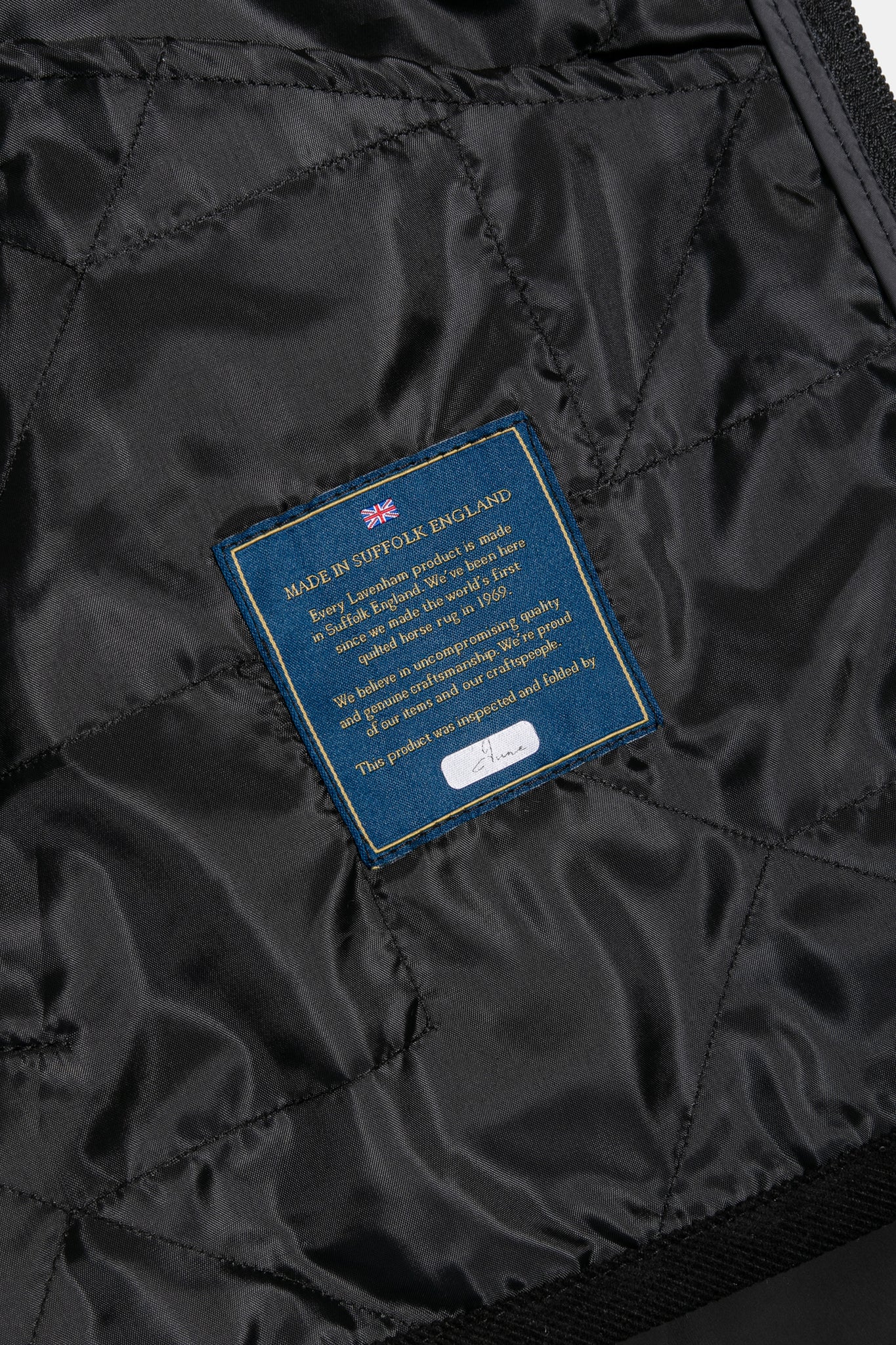 Unwadded Bomber Jacket Sable Black