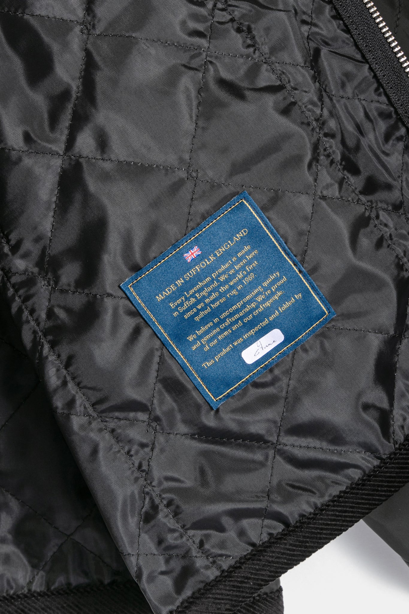 Unwadded Teynham Sable Black