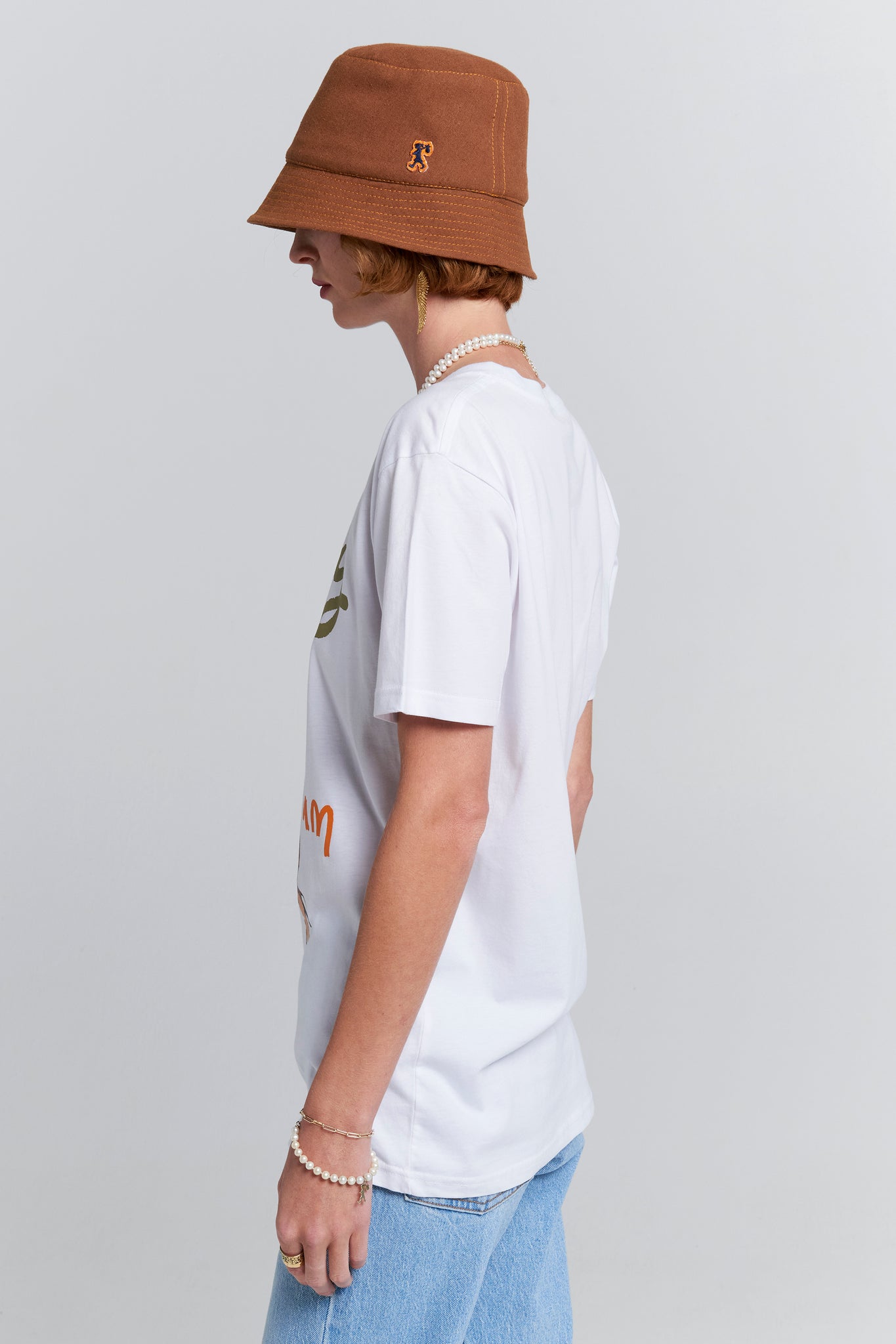 Dog Mum Organic Cotton T-Shirt White