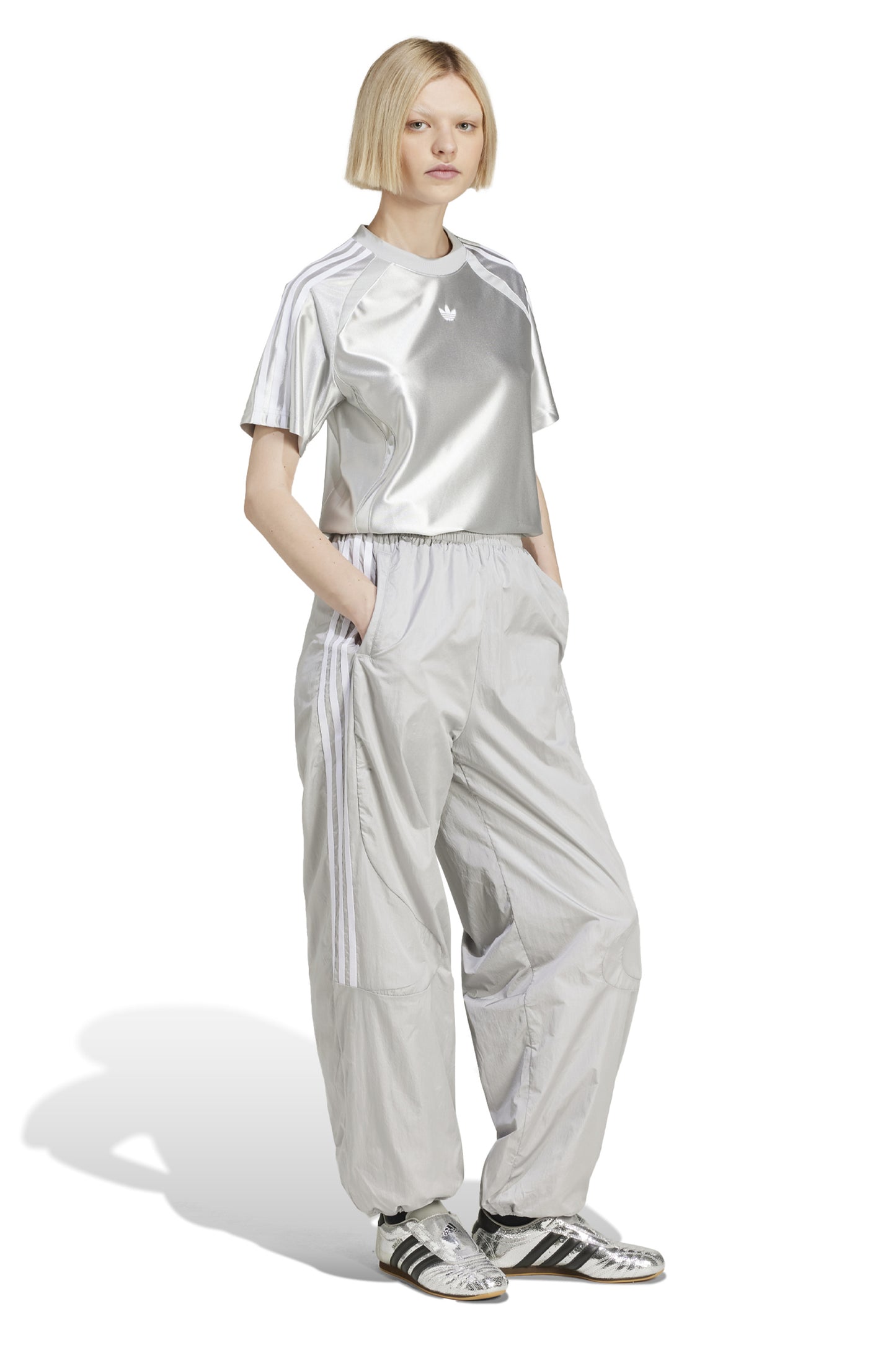 Adicolor Teamgeist Oversized Track Pants Grey Two