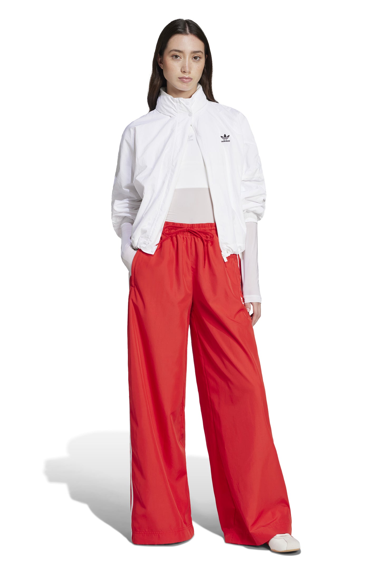 Adicolor Firebird Oversized Track Pants Better Scarlet