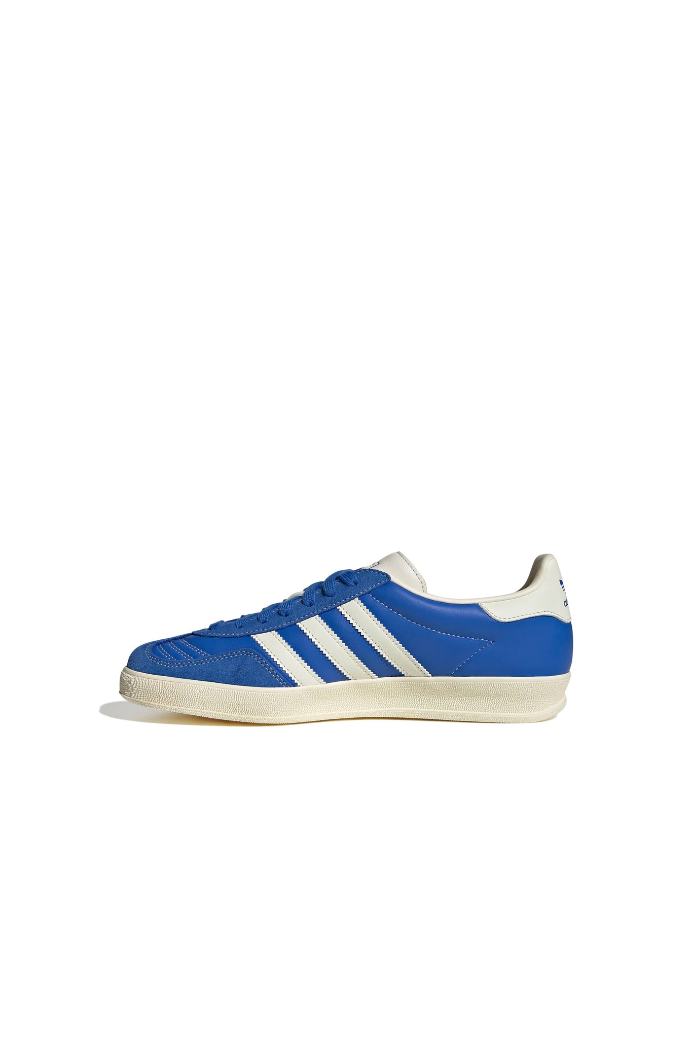 Gazelle Indoor Shoes Blue/Cream White/Gold Metallic
