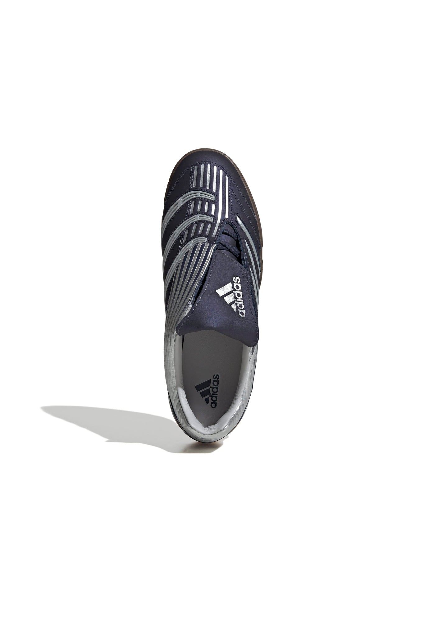 Predator Sala Shoes Shadow Navy/Silver Metallic/Gum