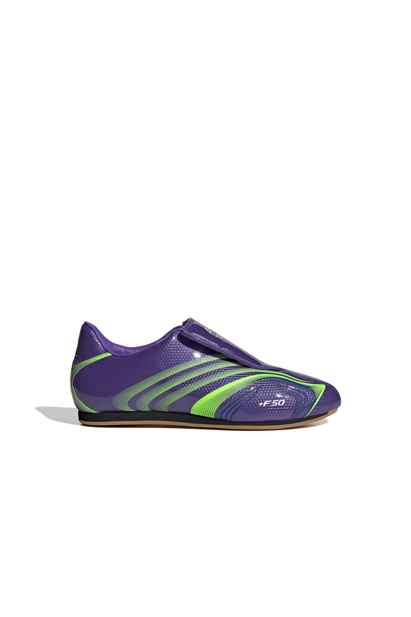Taekwondo F50 Shoes Purple Rush/Lucid Lemon