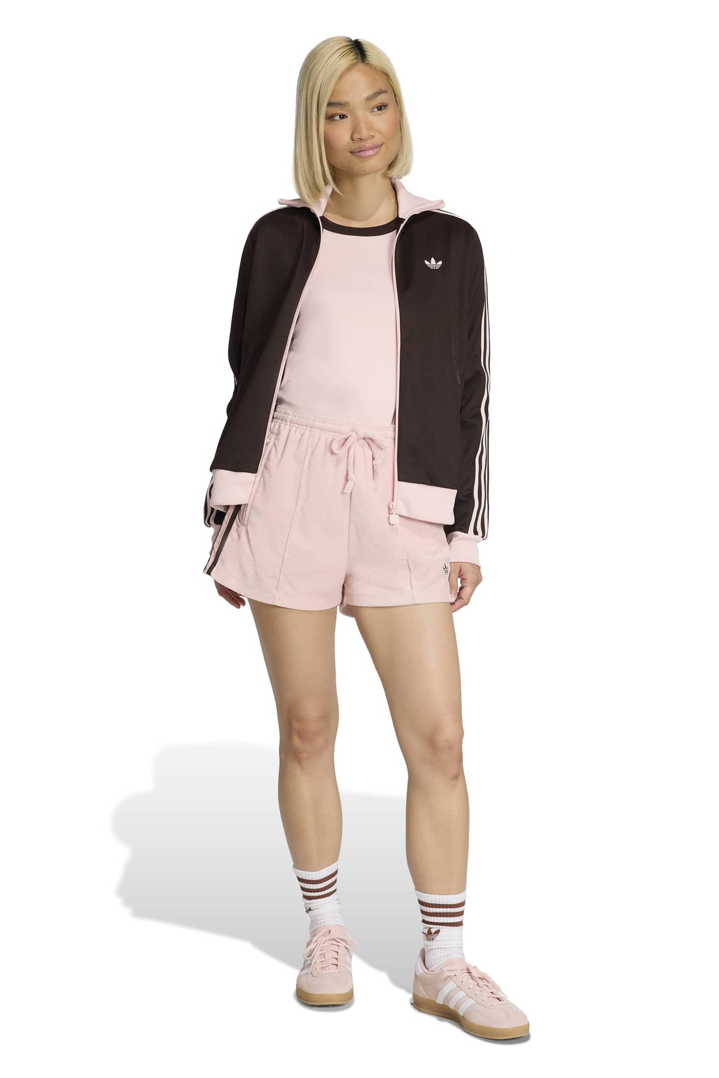 Terry Towel Firebird Shorts Sandy Pink