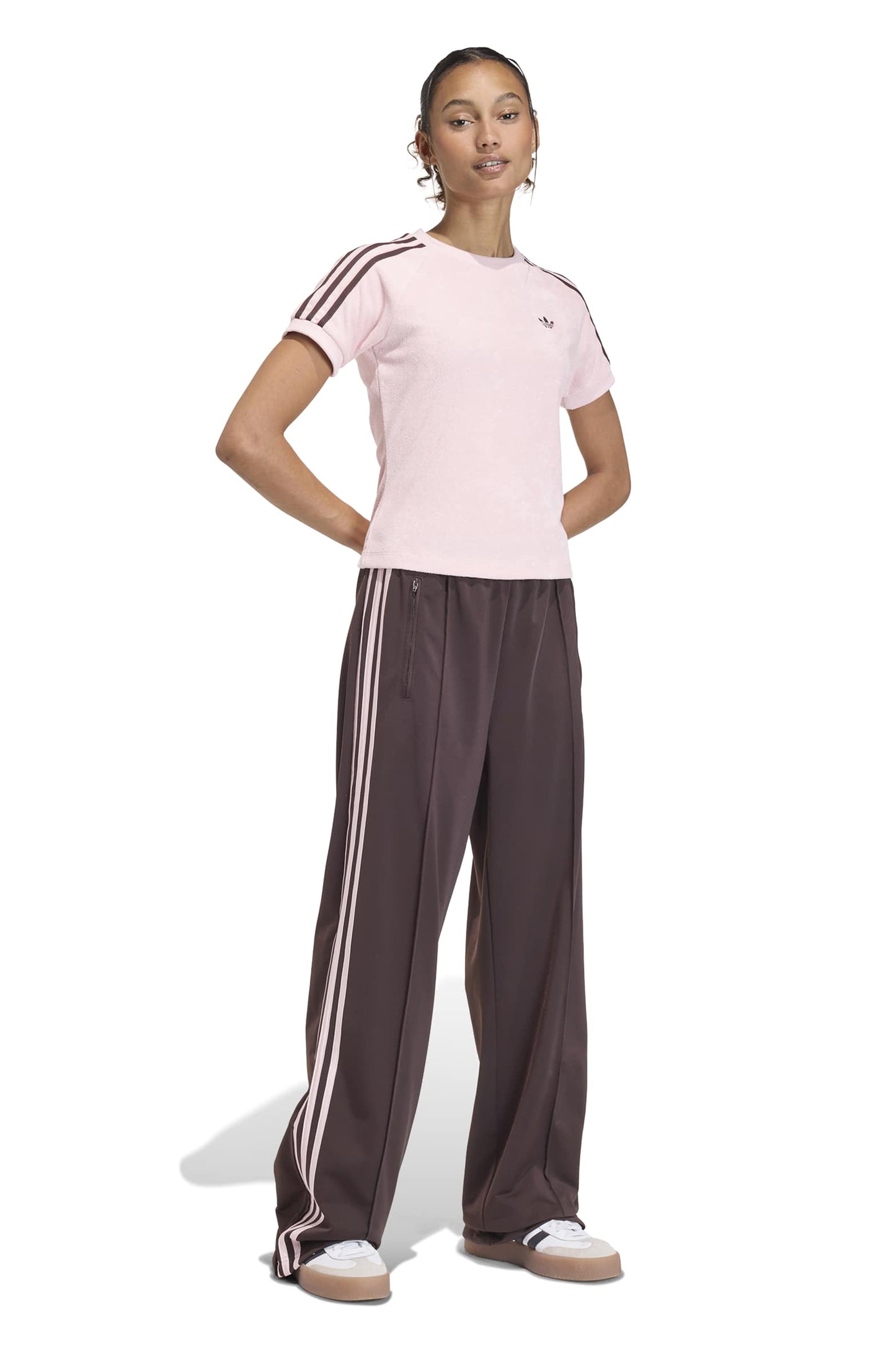 Terry Towel Cali T-Shirt Sandy Pink