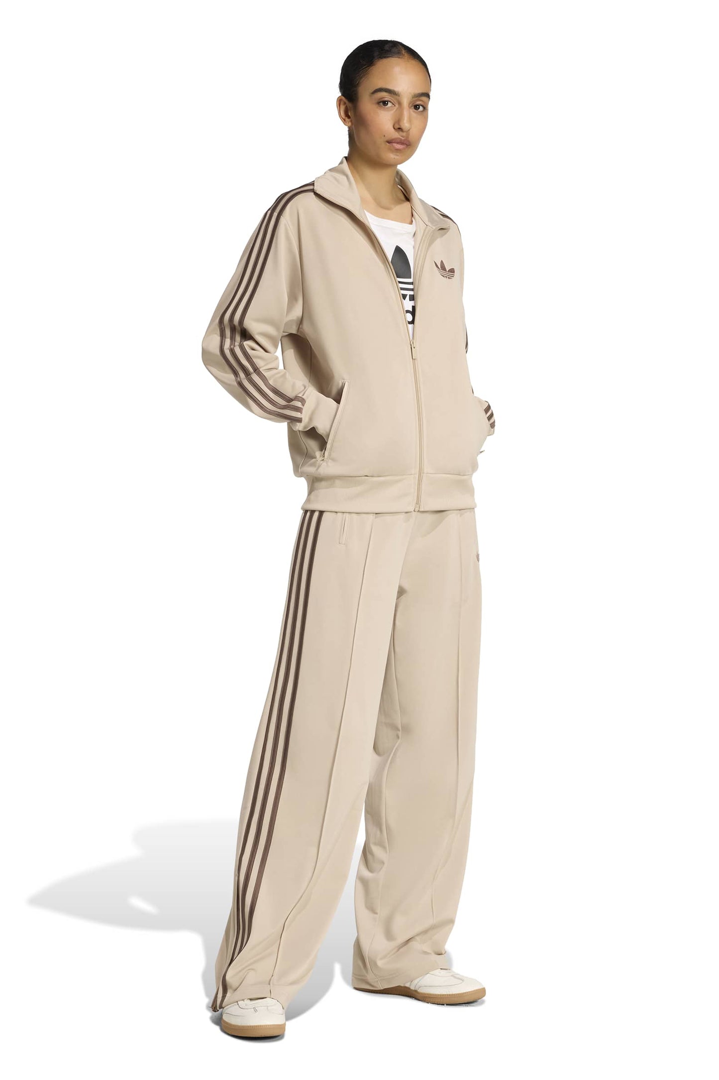 Firebird Loose Track Pants Stone Khaki/Earth Strata