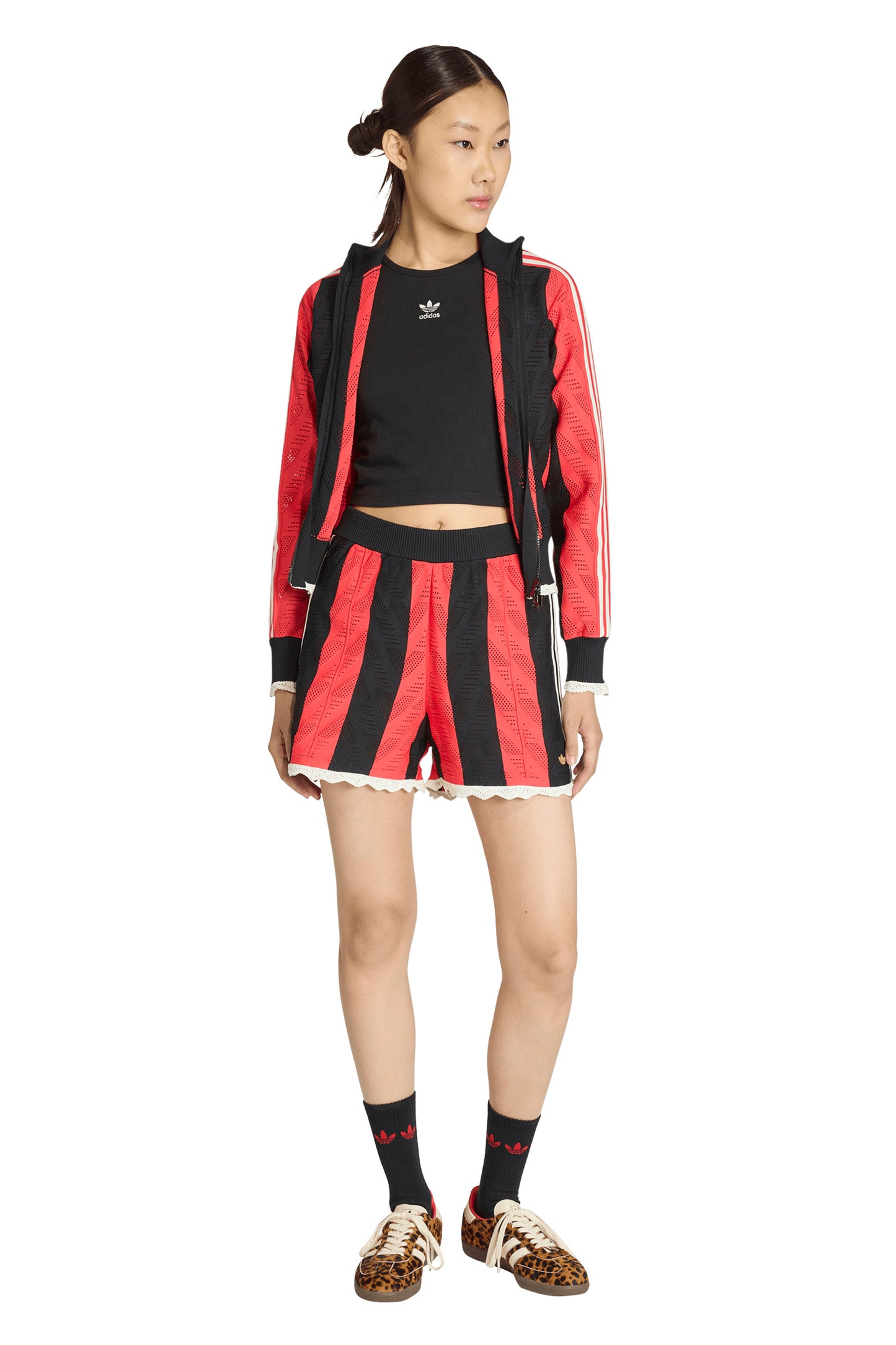 Firebird Track Top Black/Semi Lucid Red