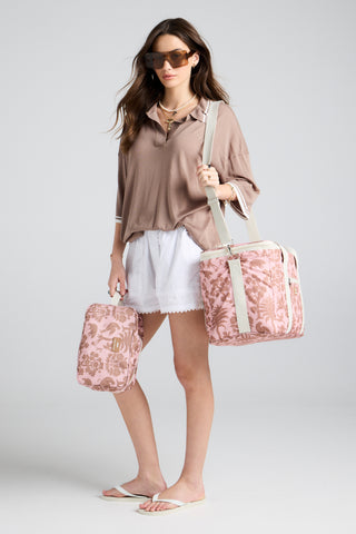 Travel Bag Pink/Mocha